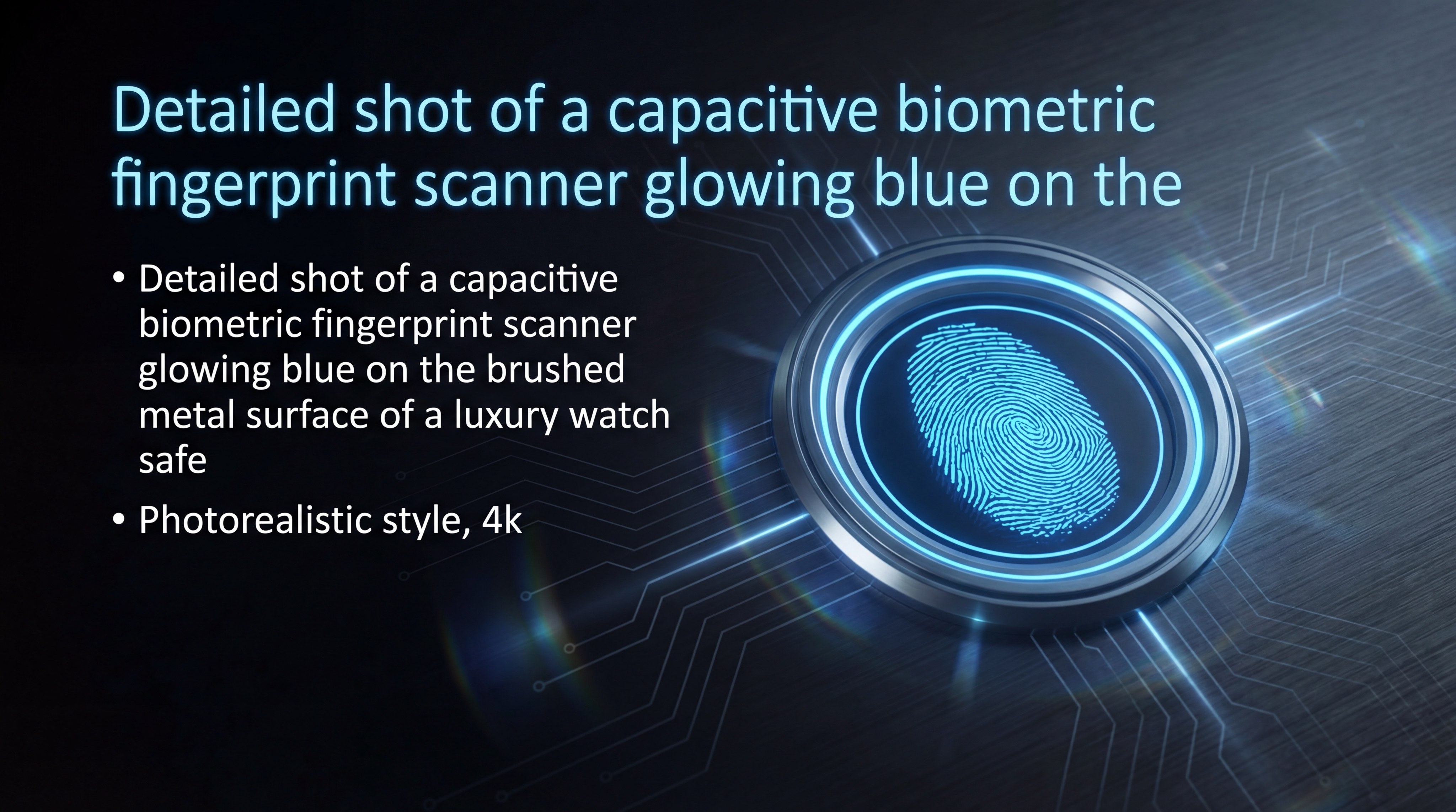 Capacitive Fingerprint Scanner
