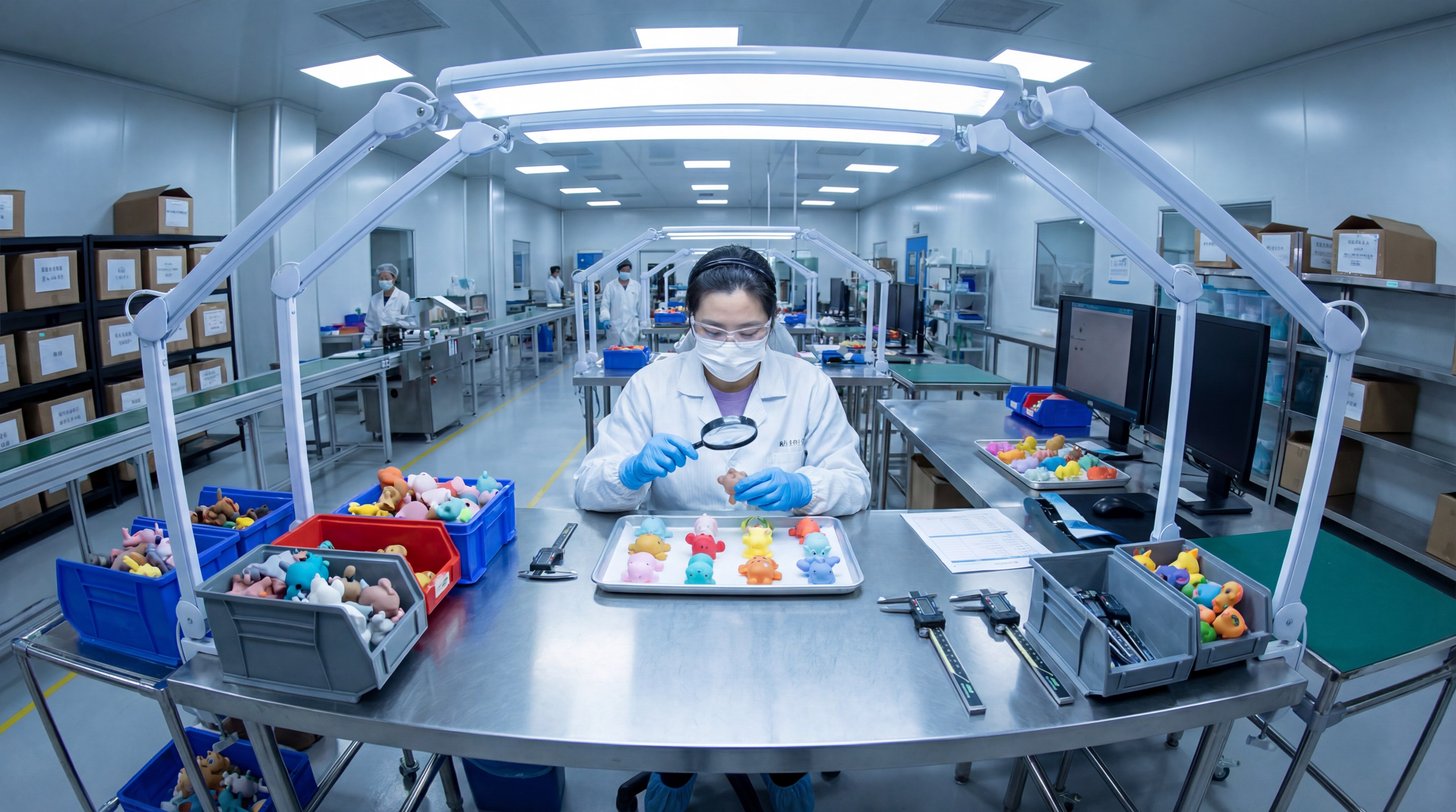 Factory quality control inspection