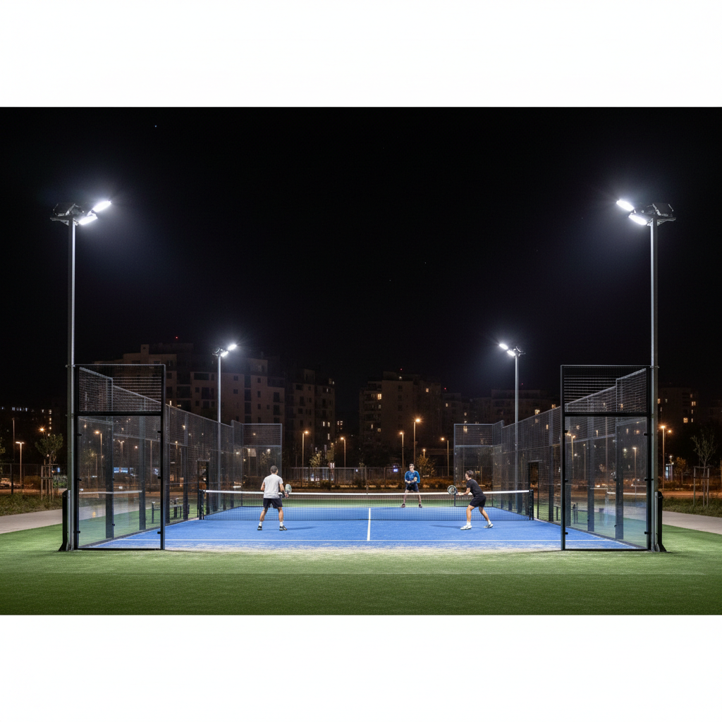 Padel Court Night Lighting
