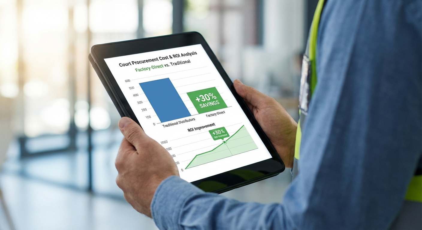 Factory direct procurement ROI visualization