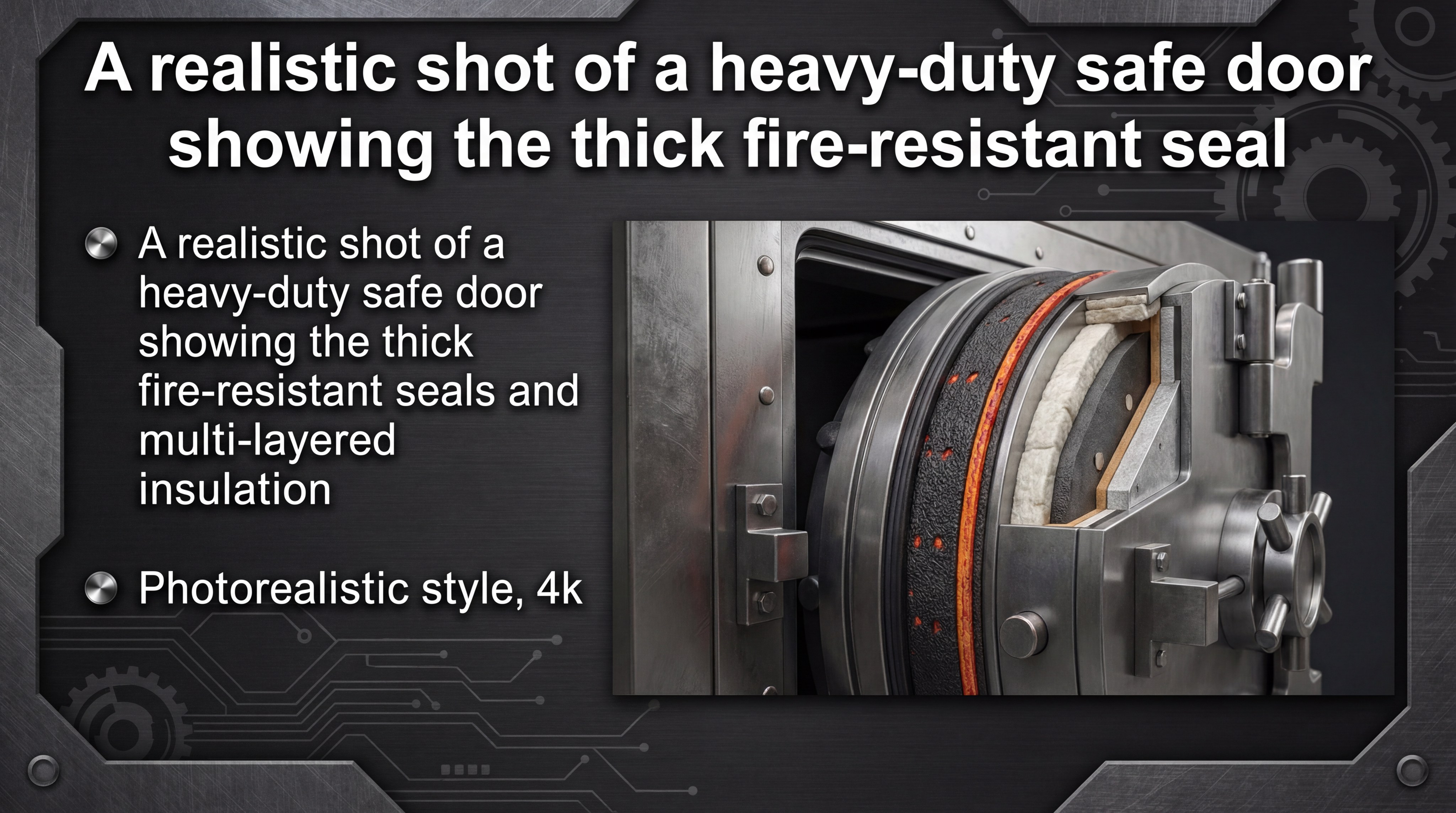 Heavy-Duty Safe Door Seals
