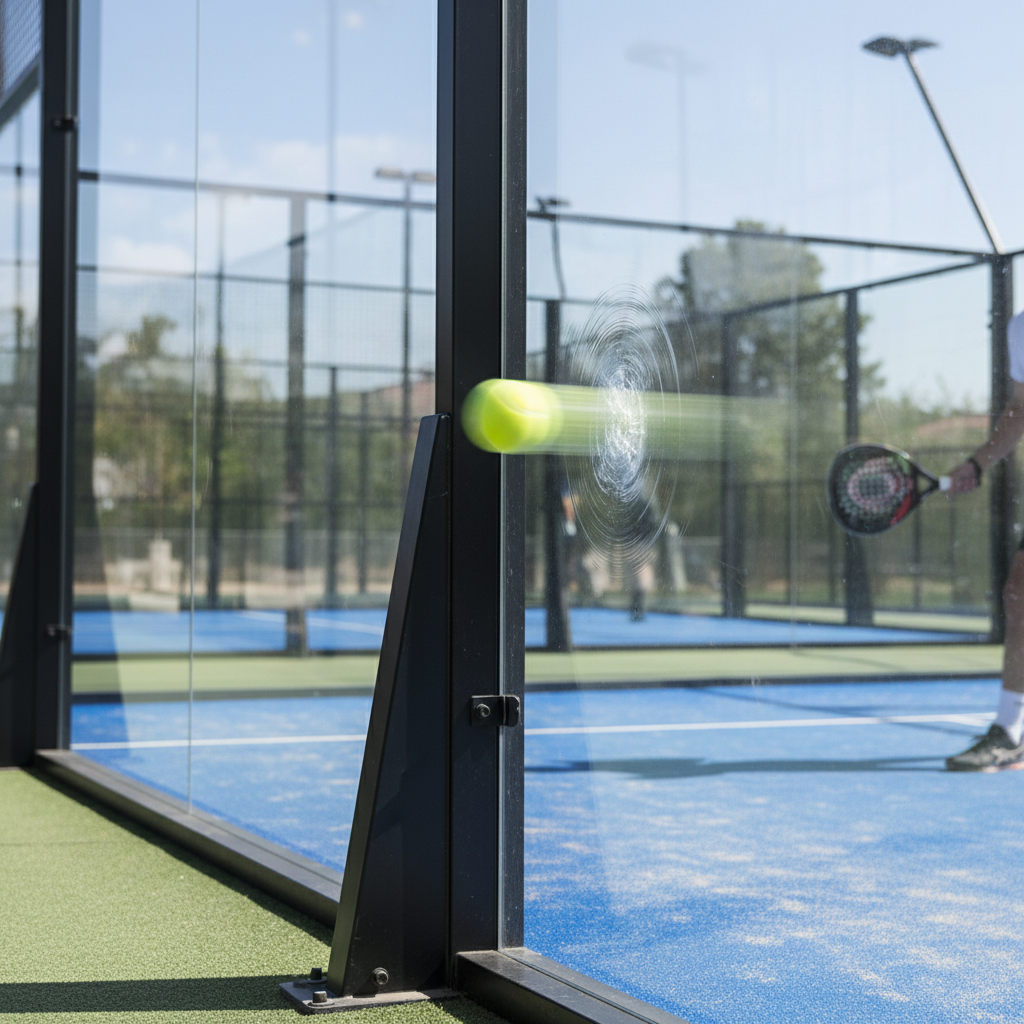 Material Close-up: A macro shot of 12mm tempered safety glass showing the polished edge and the rubber gasket. index 4