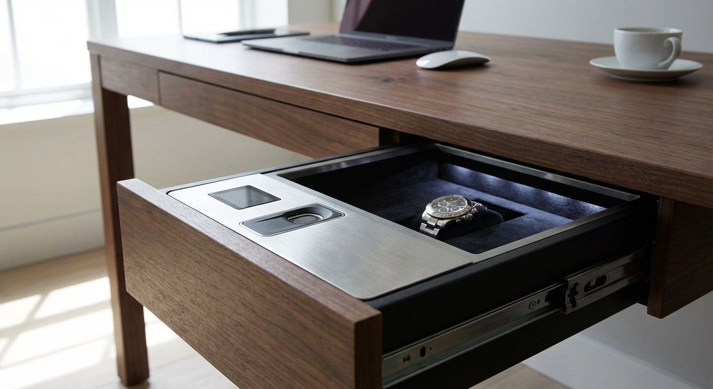 Biometric Office Desk image