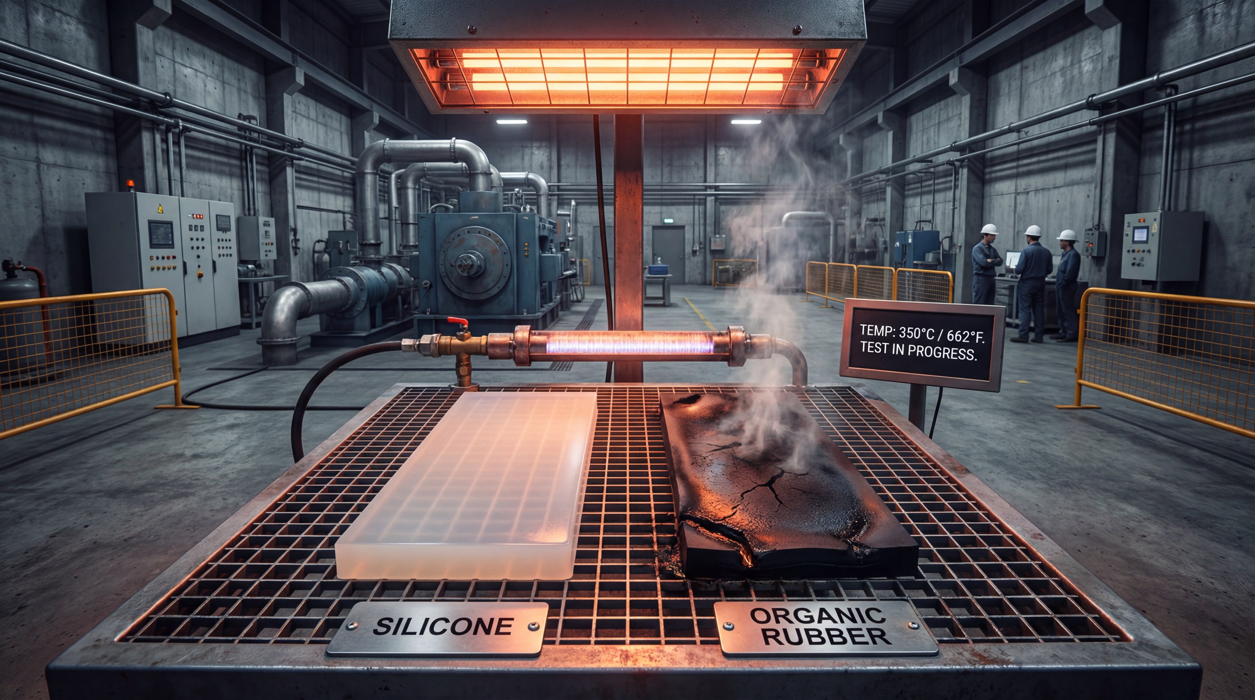 silicone vs rubber heat comparison