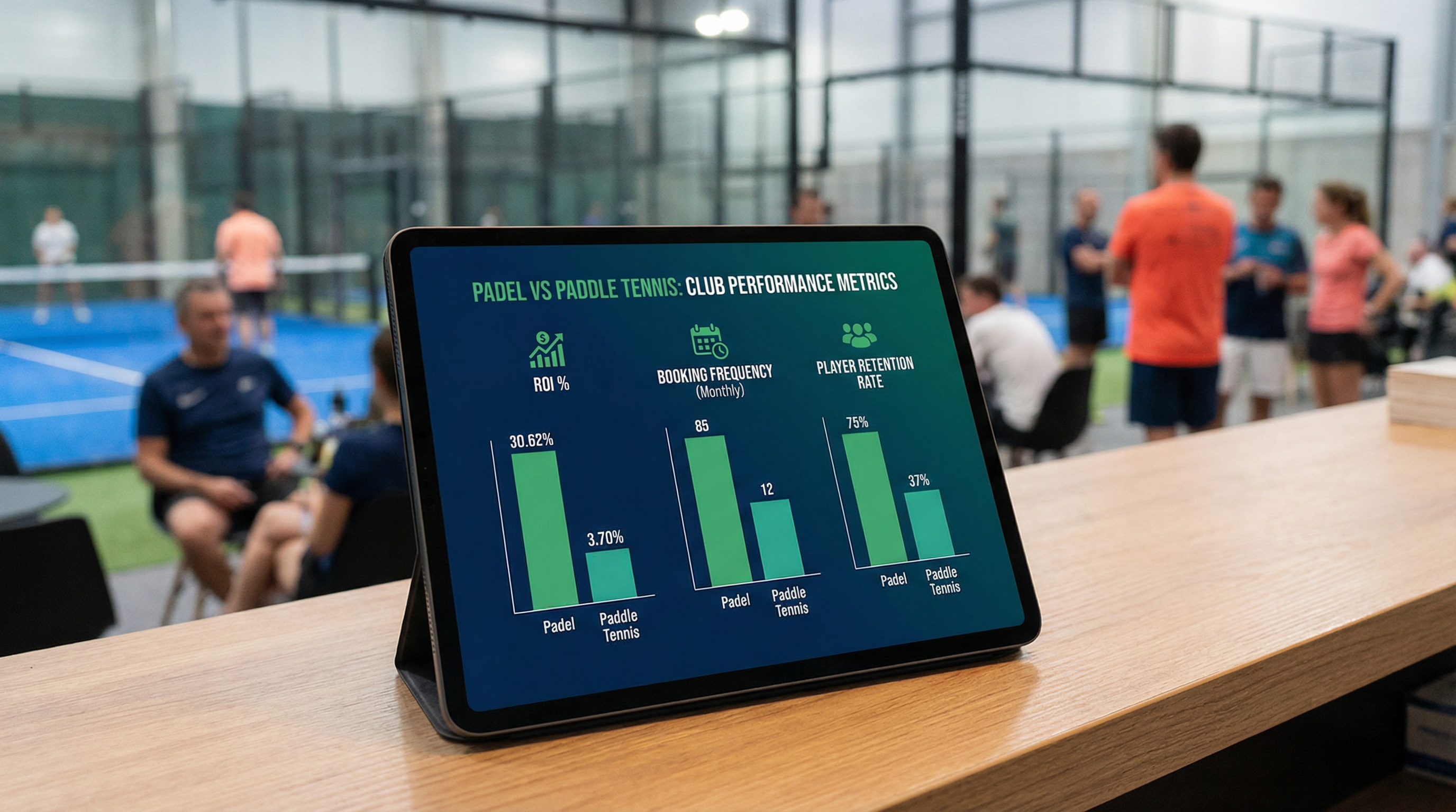 padel vs paddle tennis roi comparison