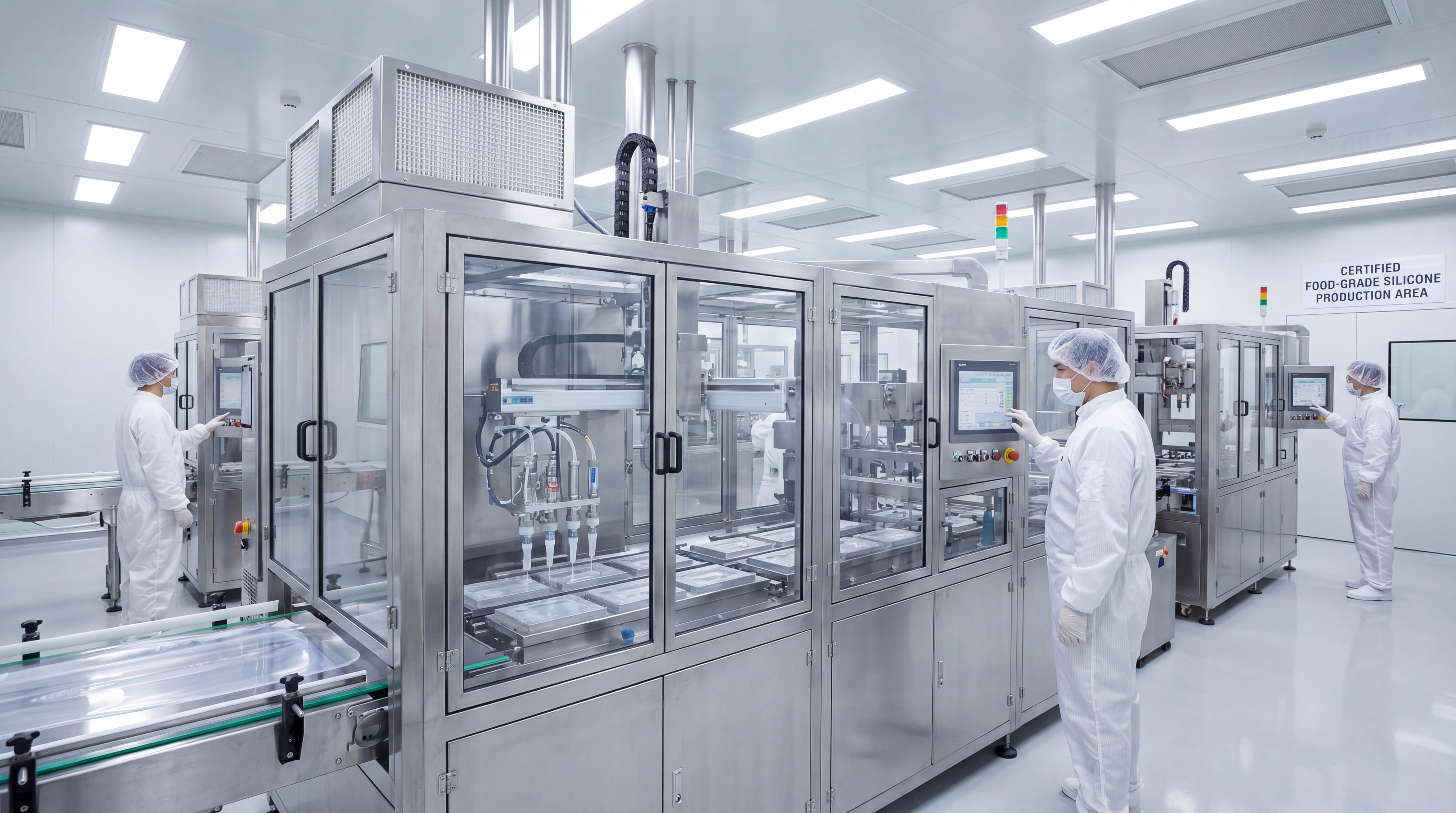 food grade silicone manufacturing scene