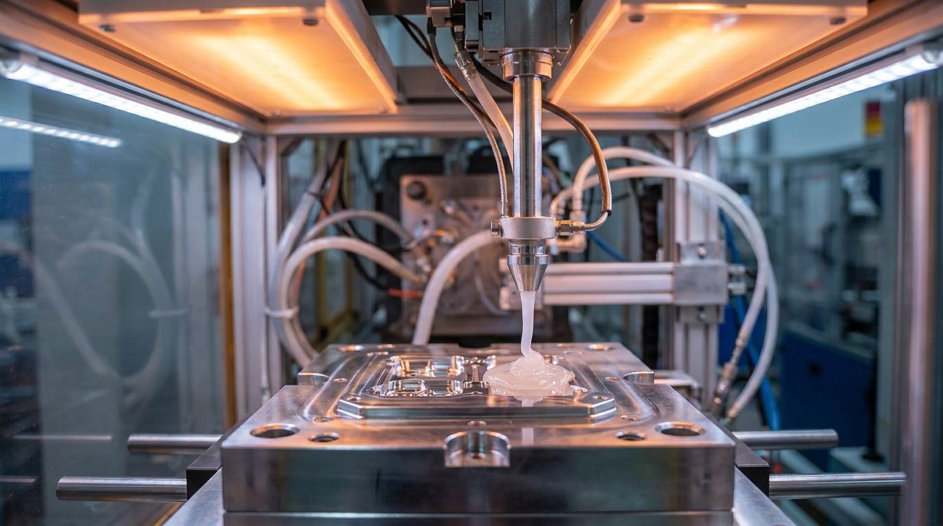 Liquid silicone rubber injection molding machine