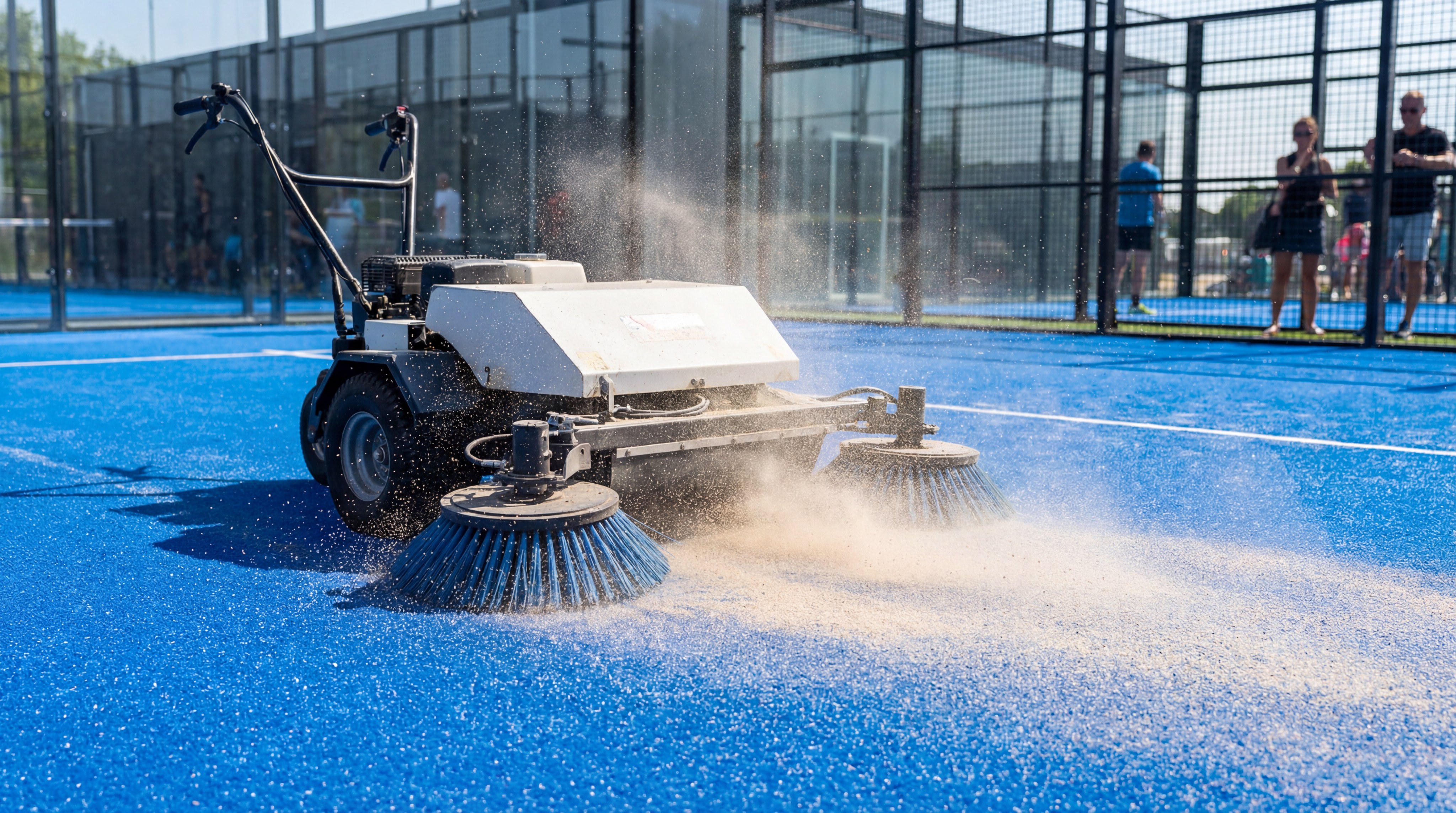 padel court maintenance equipment