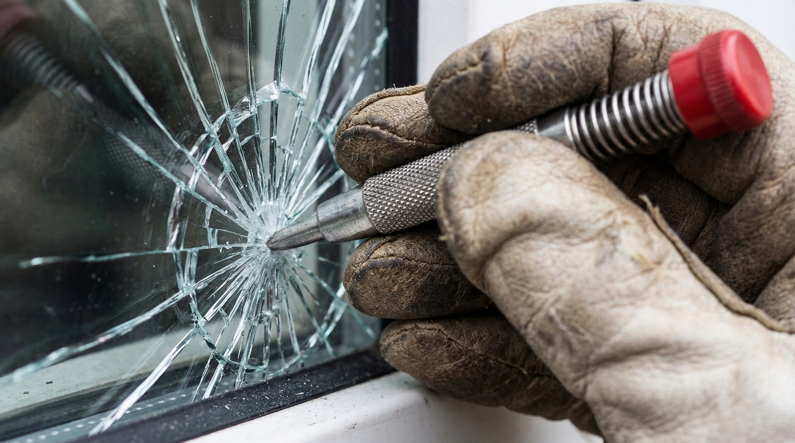Spring-Loaded Punch close-up