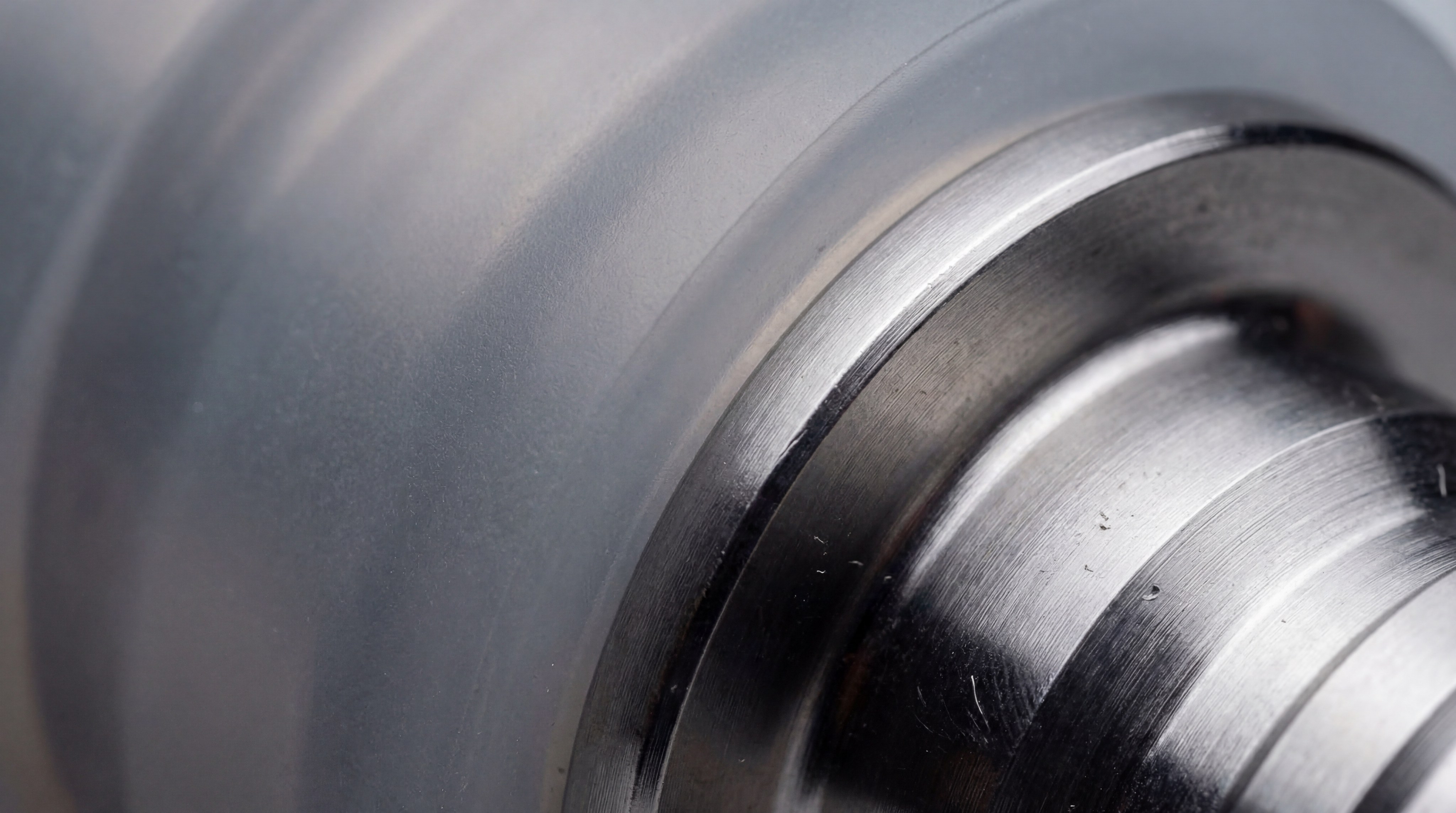 silicone metal overmolded component macro