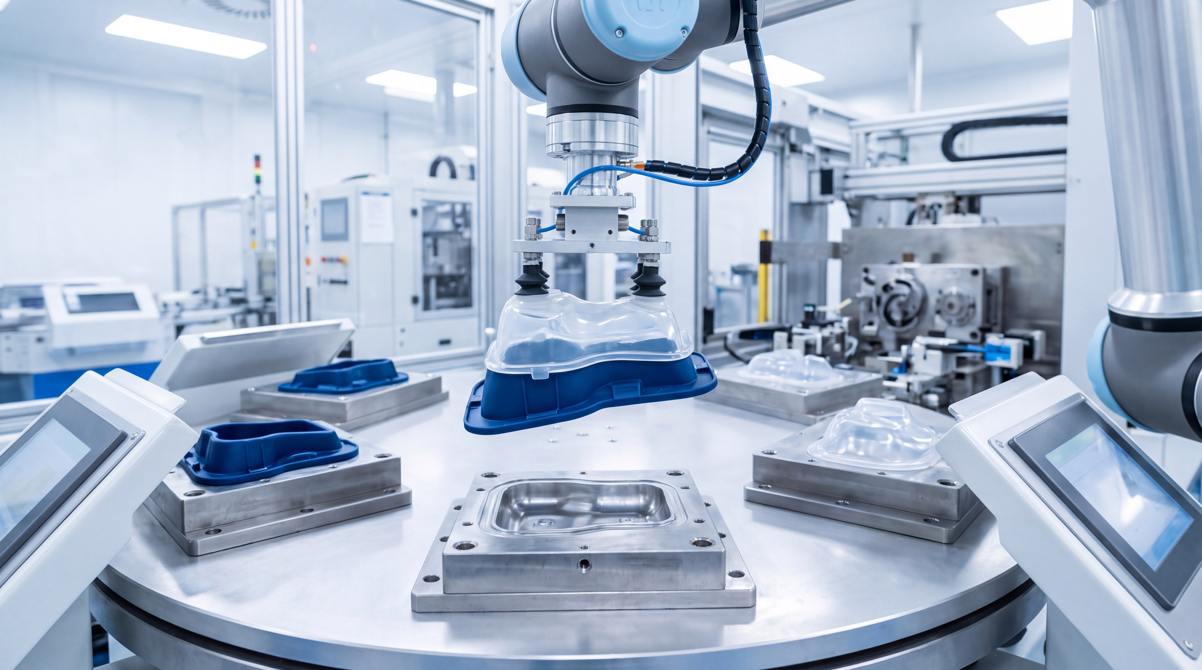 Rotary Overmolding Process