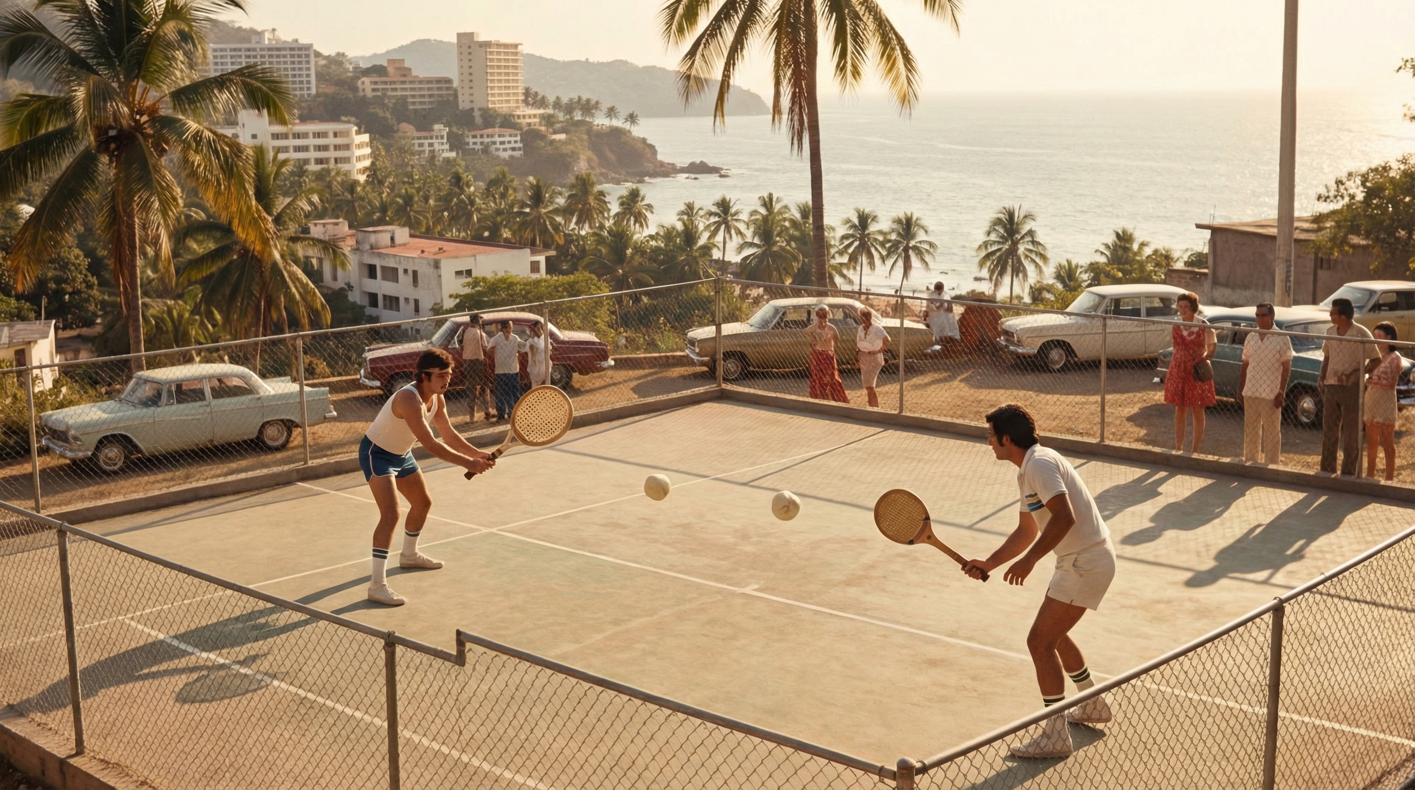 early 1970s padel court mexico