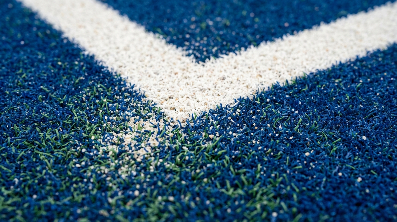 padel court service line macro