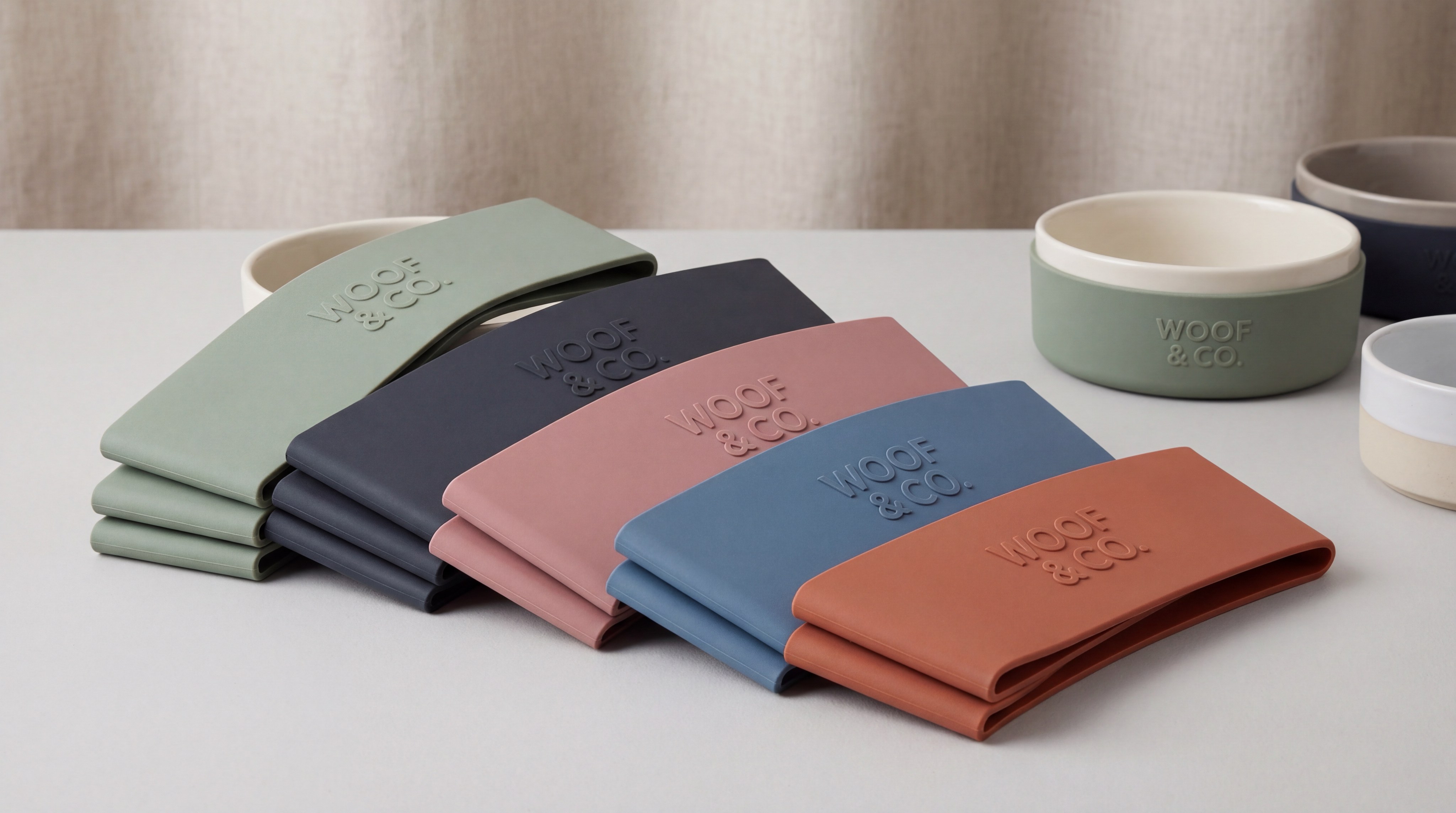 custom silicone dog bowl sleeves