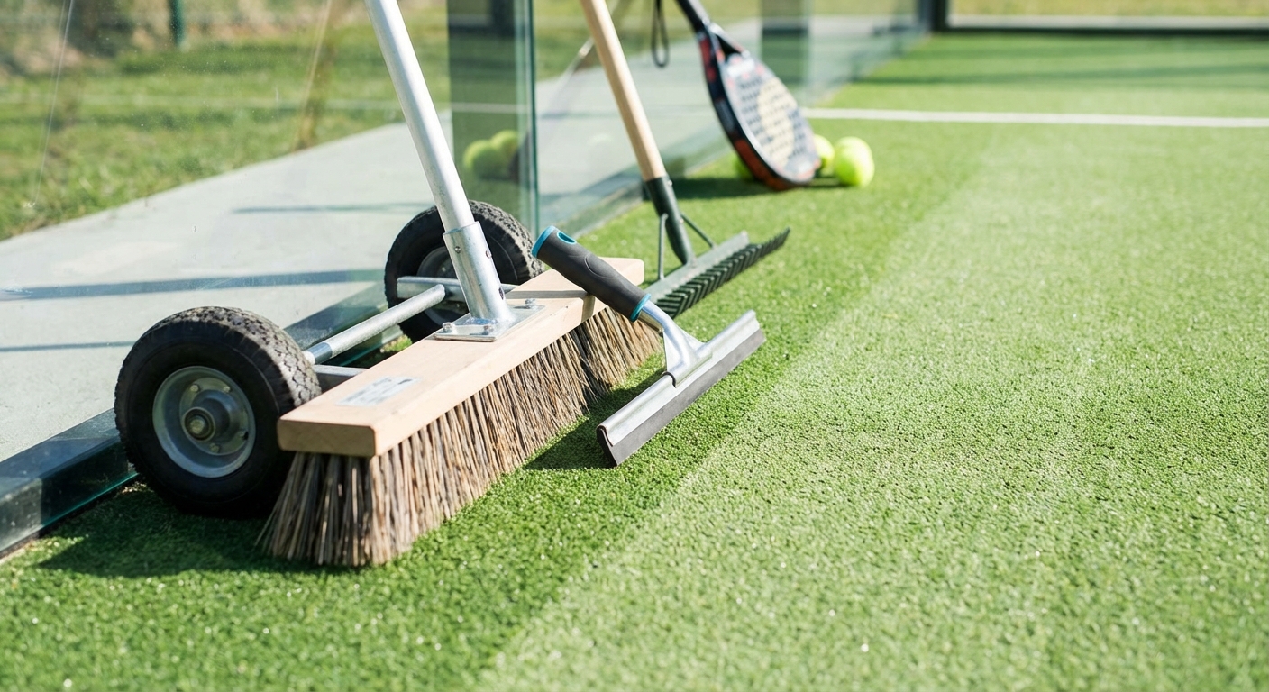 padel court maintenance tools