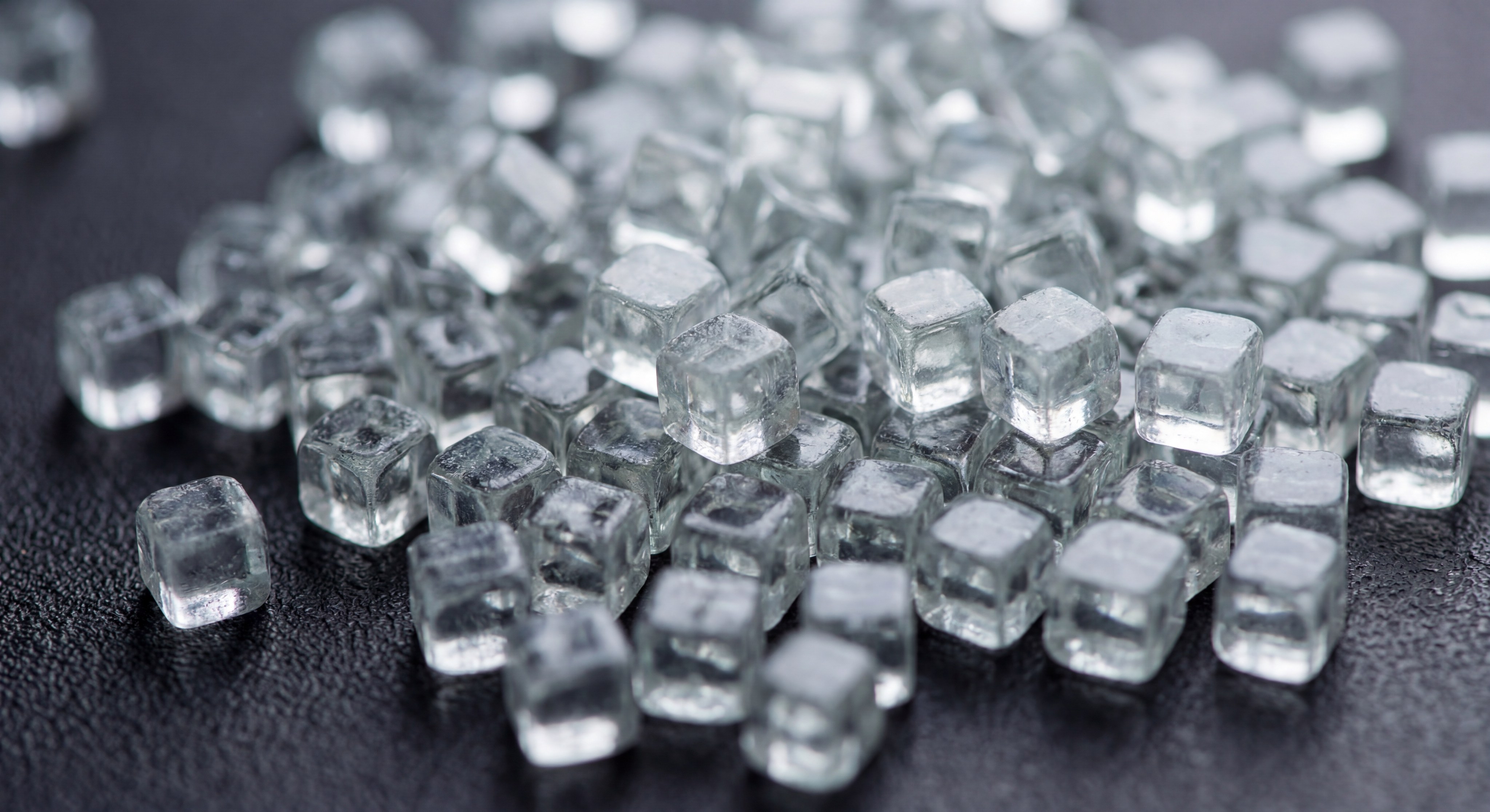 Broken Tempered Glass Macro