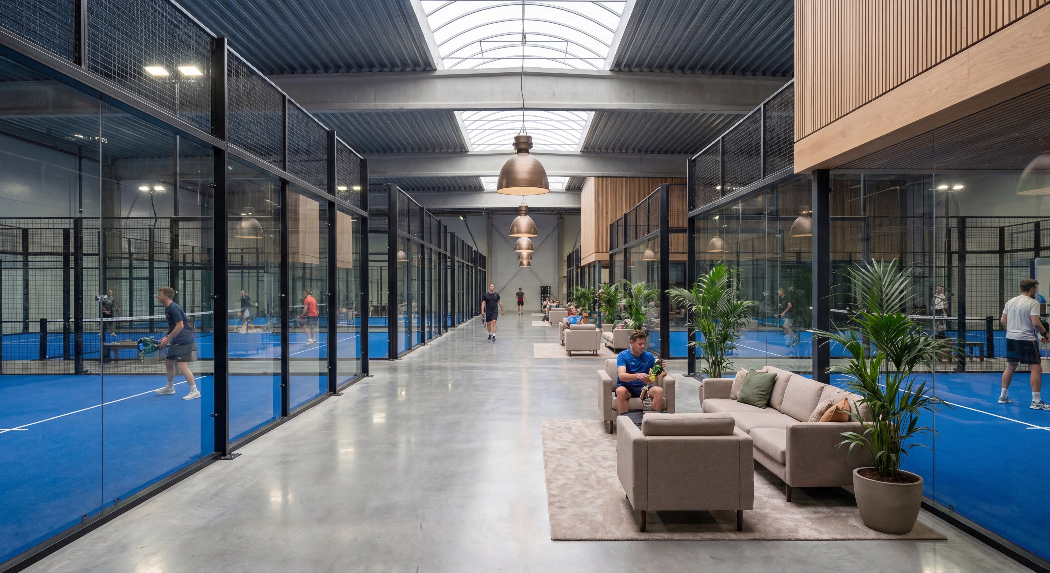 Premium Indoor Padel Courts Facility