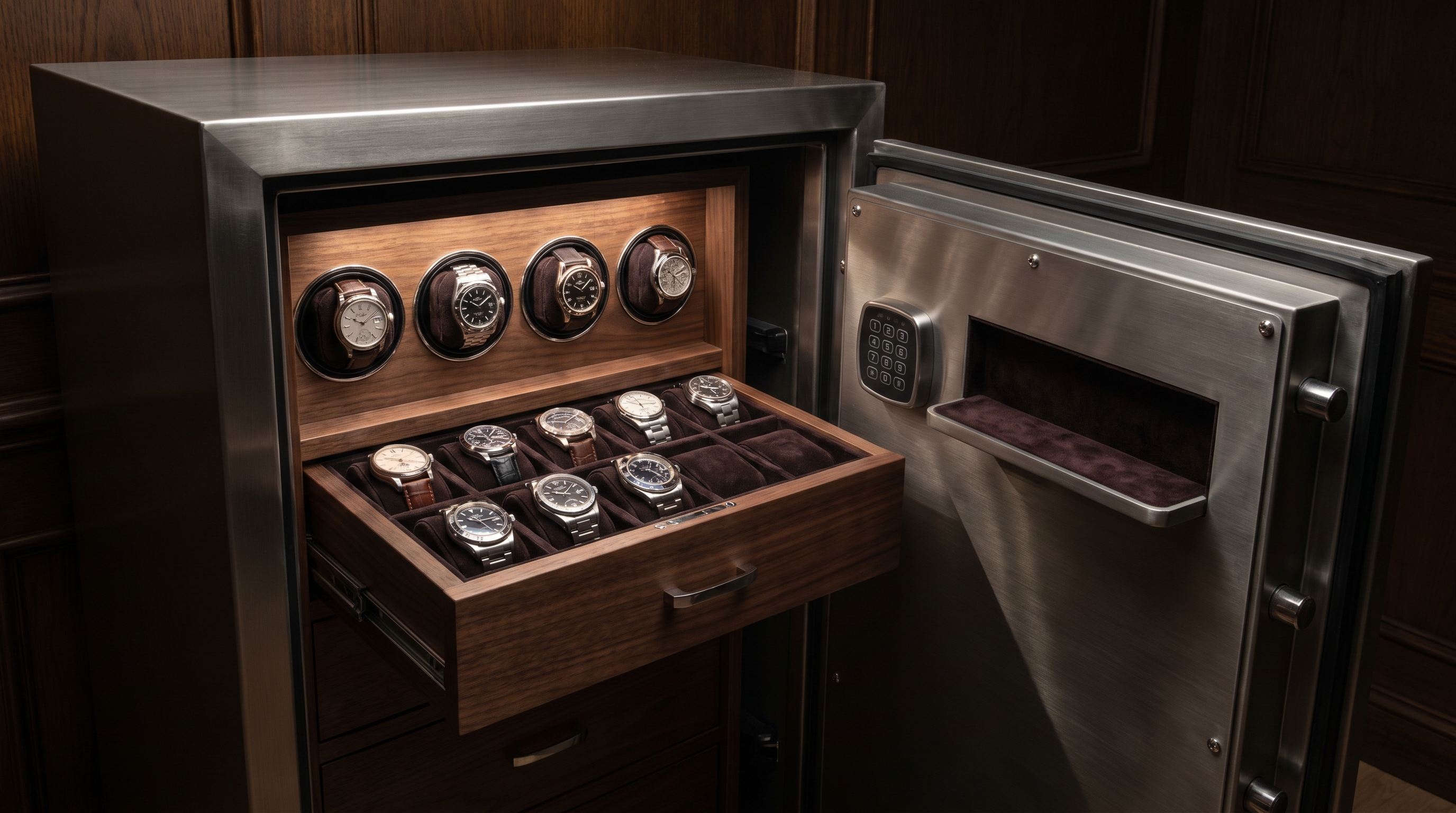 Watch winder safe box fusion