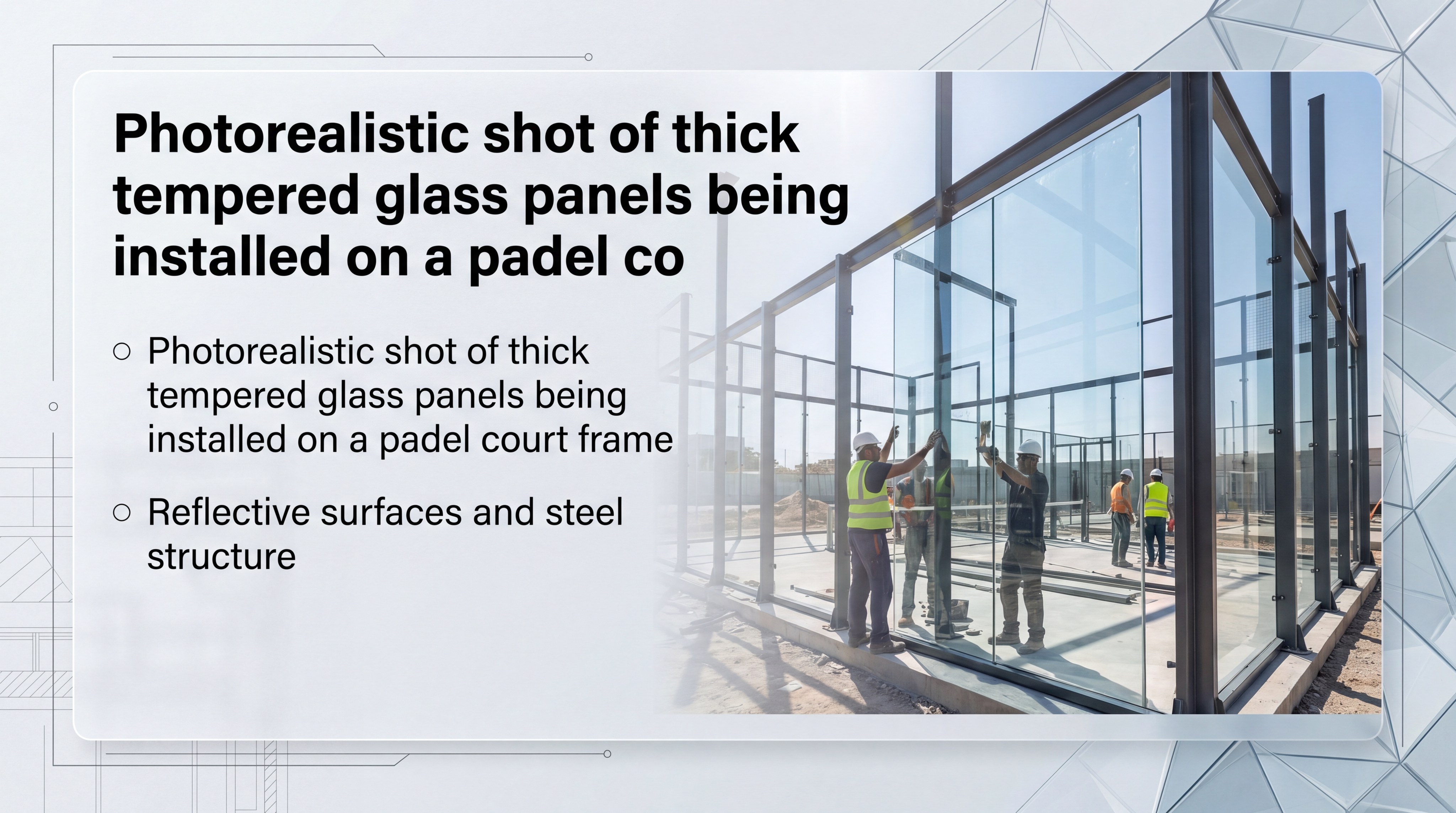 Glass installation
