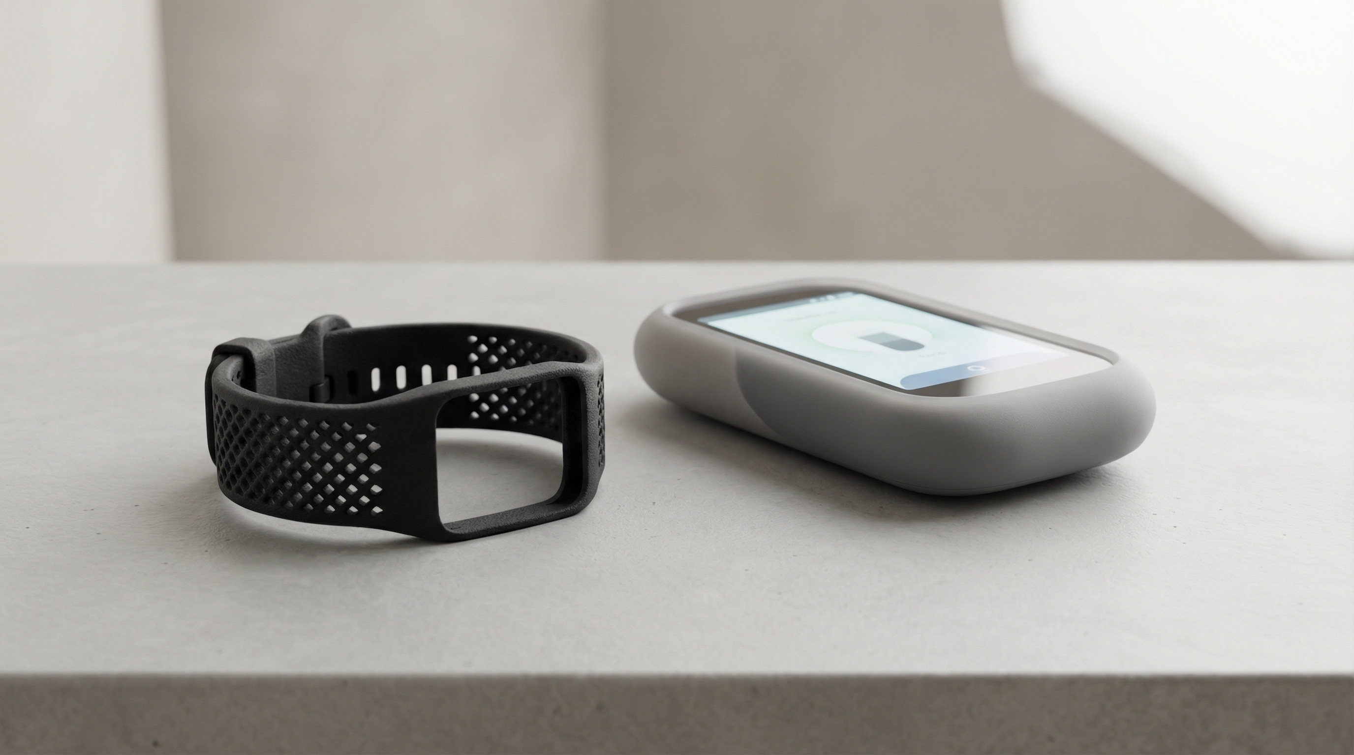 Biocompatible 3D printed silicone watch band and medical interface