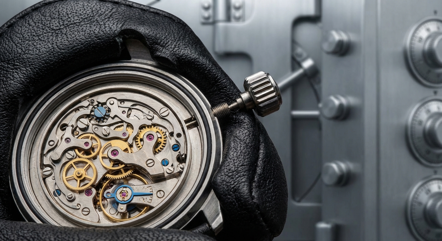 watch movement macro photography