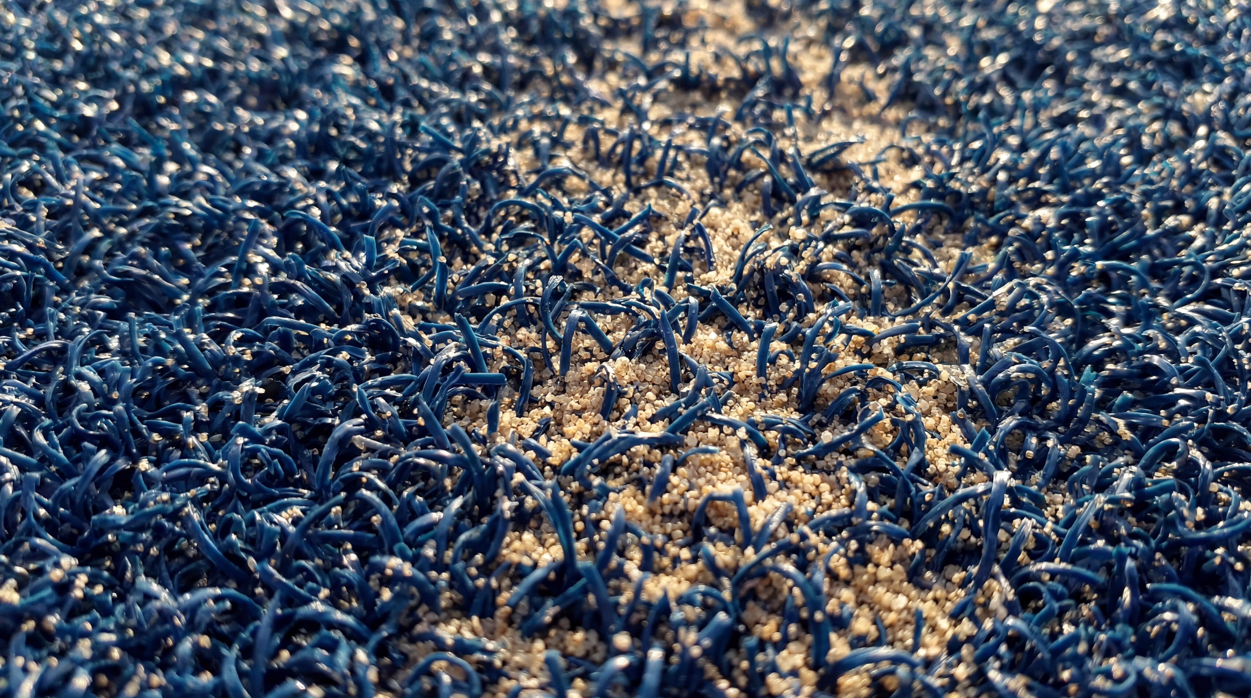 padel court turf closeup