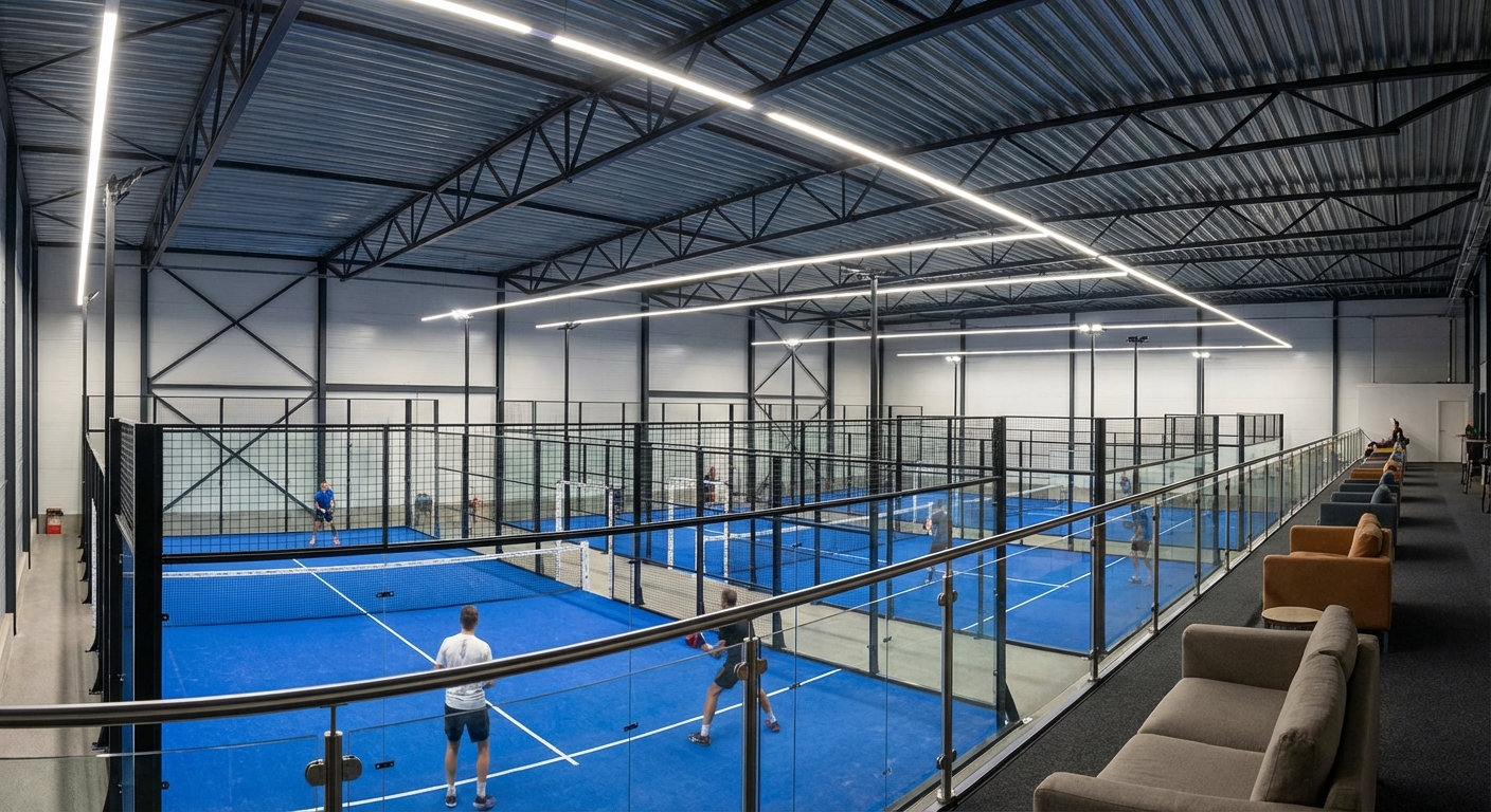 padel facility area