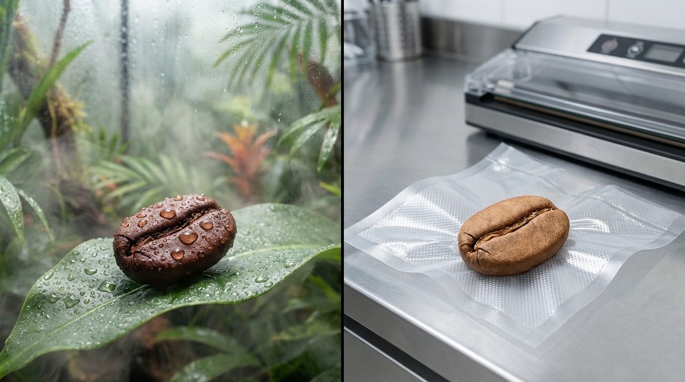 Bean humidity comparison visual