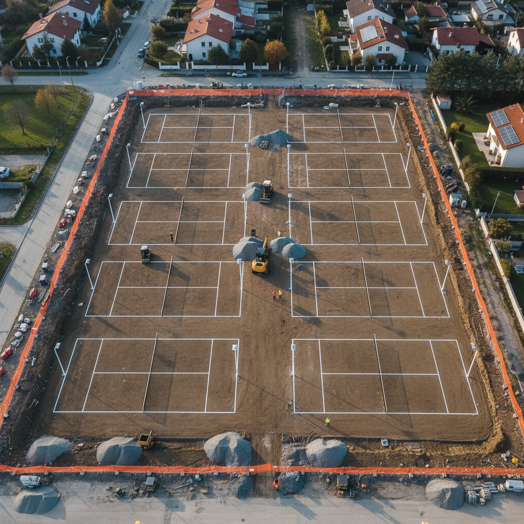 Padel Court Site Planning