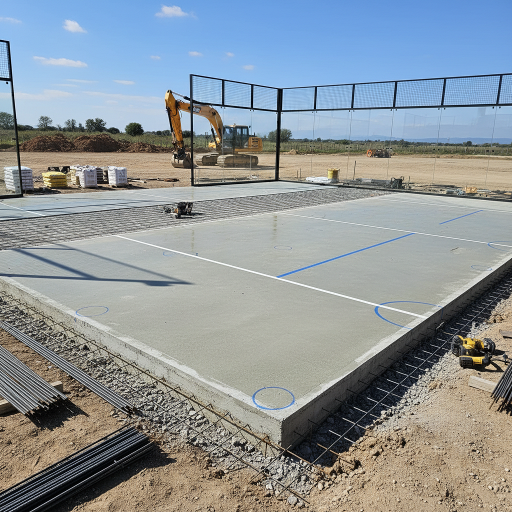 Padel Construction Phase