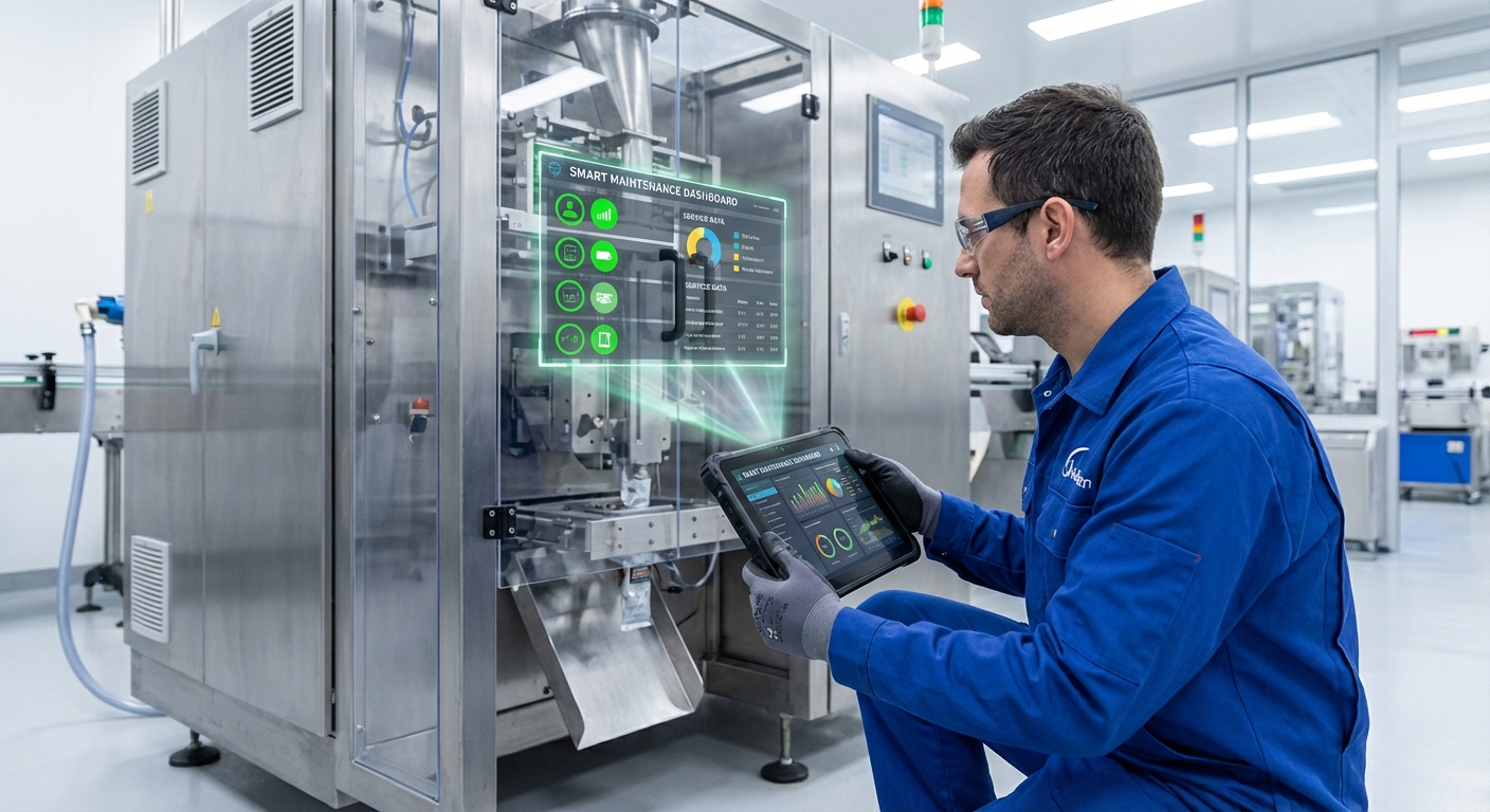 ROI comparison chart for optimizing packaging machine BPM in coffee production