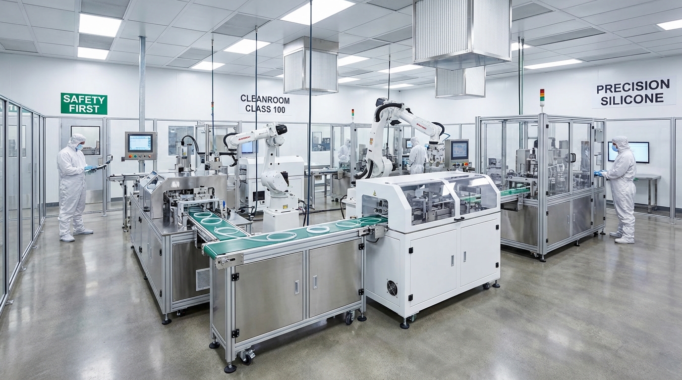 high tech silicone manufacturing facility