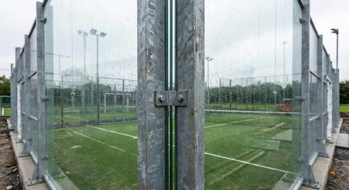 Padel court building materials