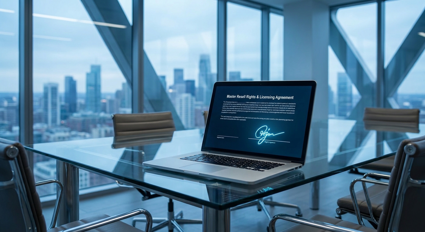Master Resell Rights and Licensing Agreement Digital Presentation