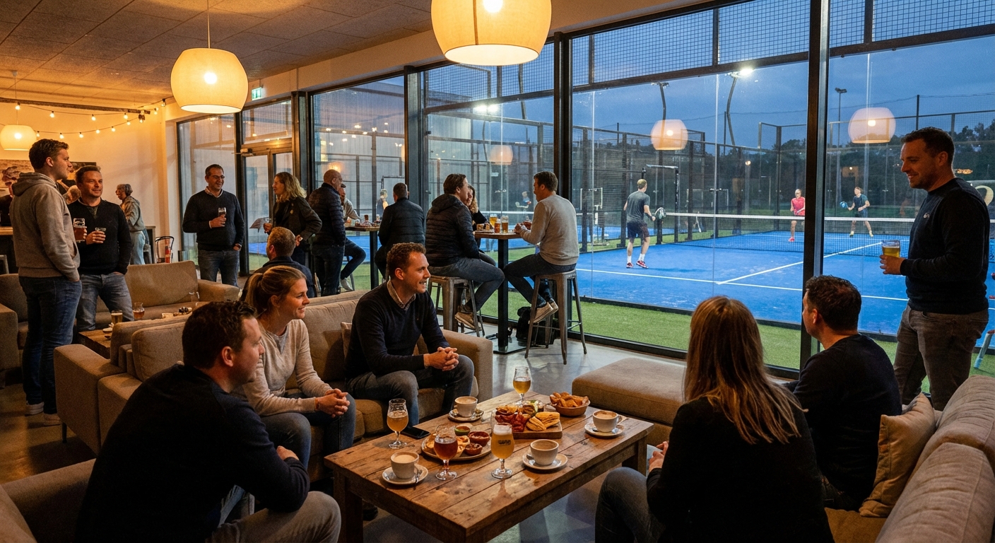 padel club social lounge bar