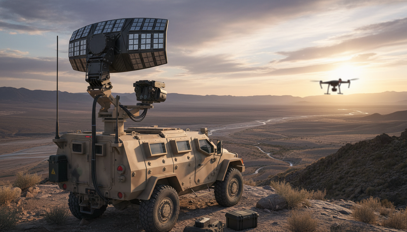 Counter Drone Radar Defense