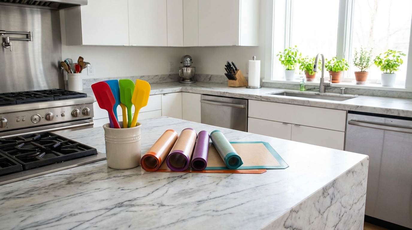 modern kitchen baking tools