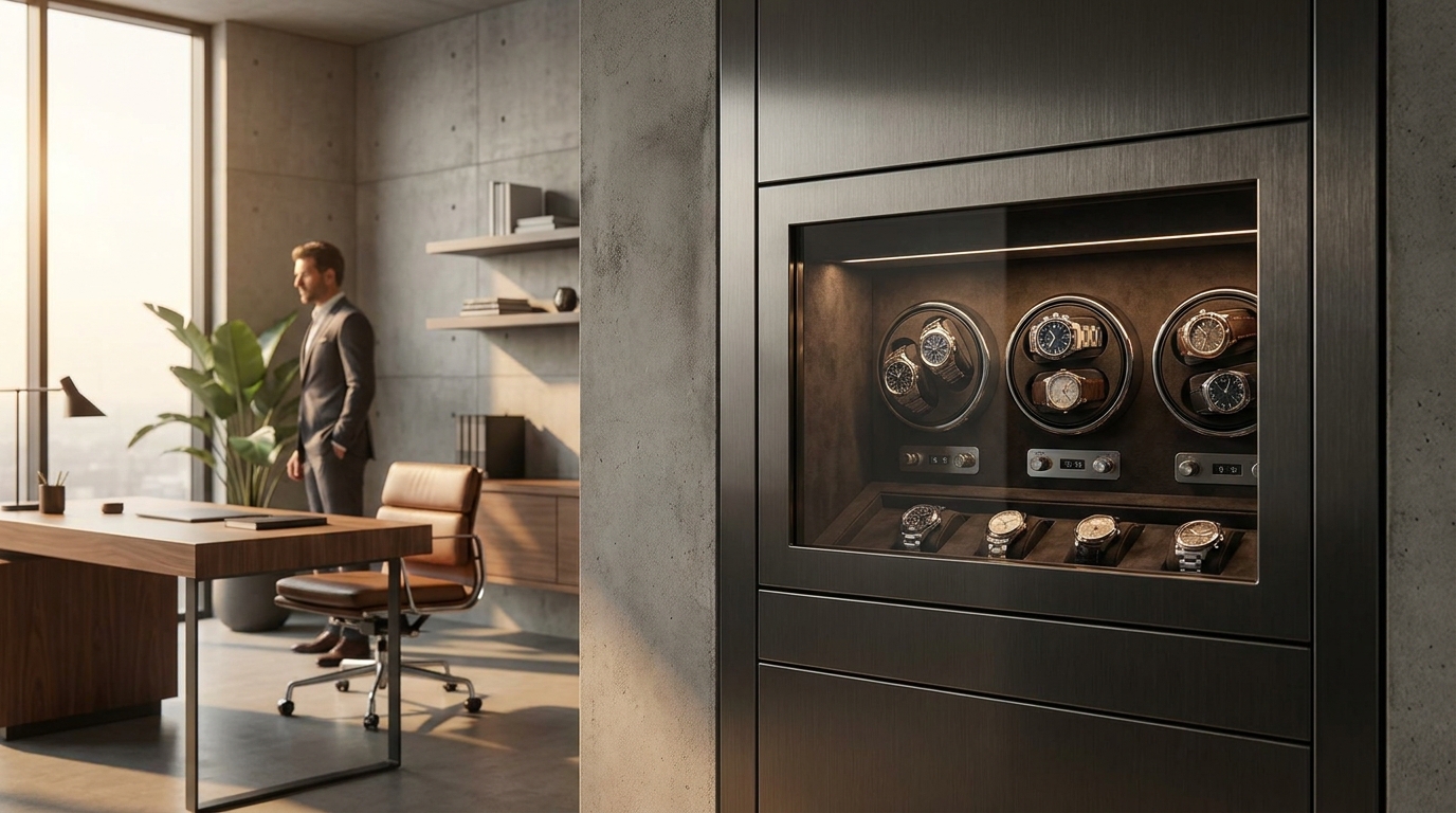 luxury watch safe office
