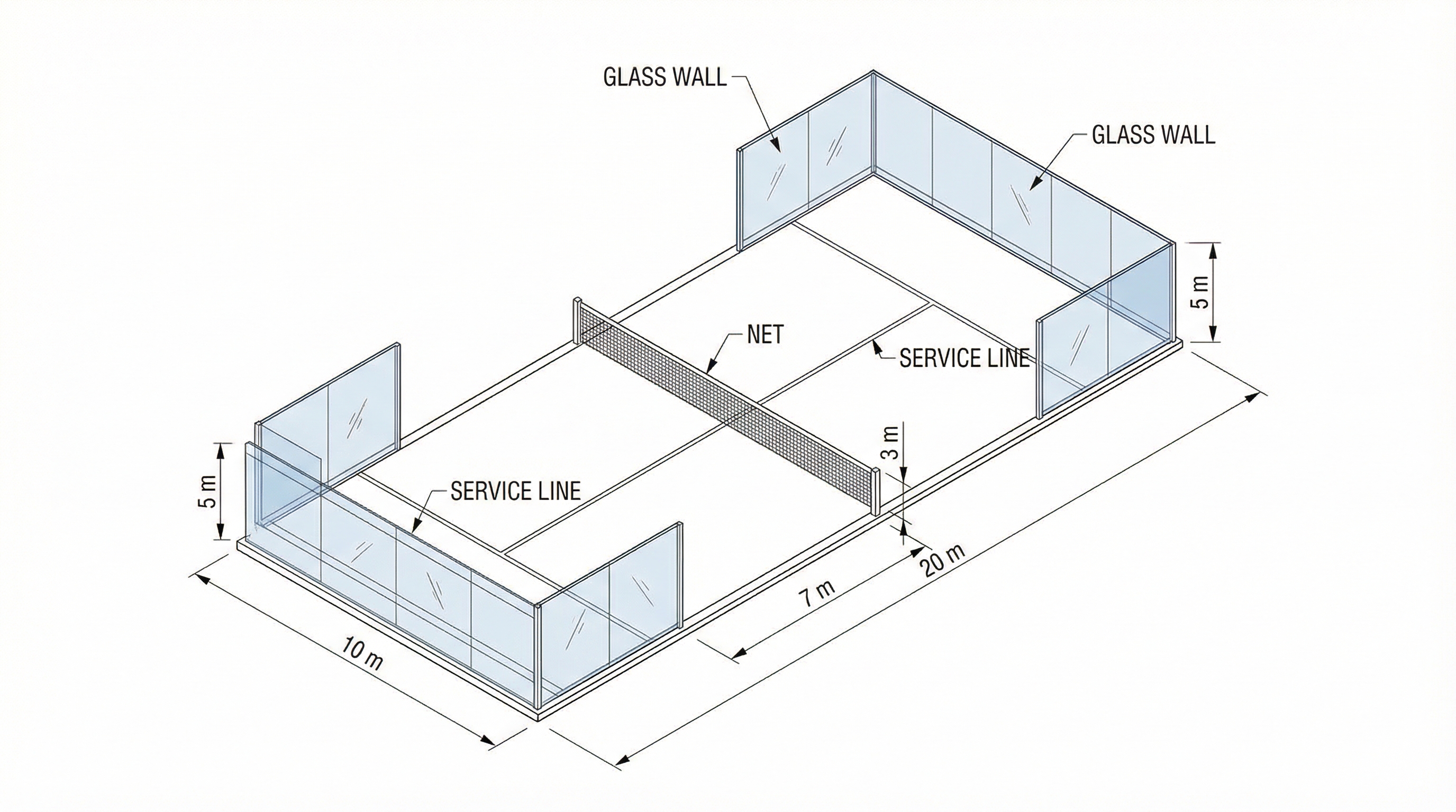 padel court technical diagram index 2