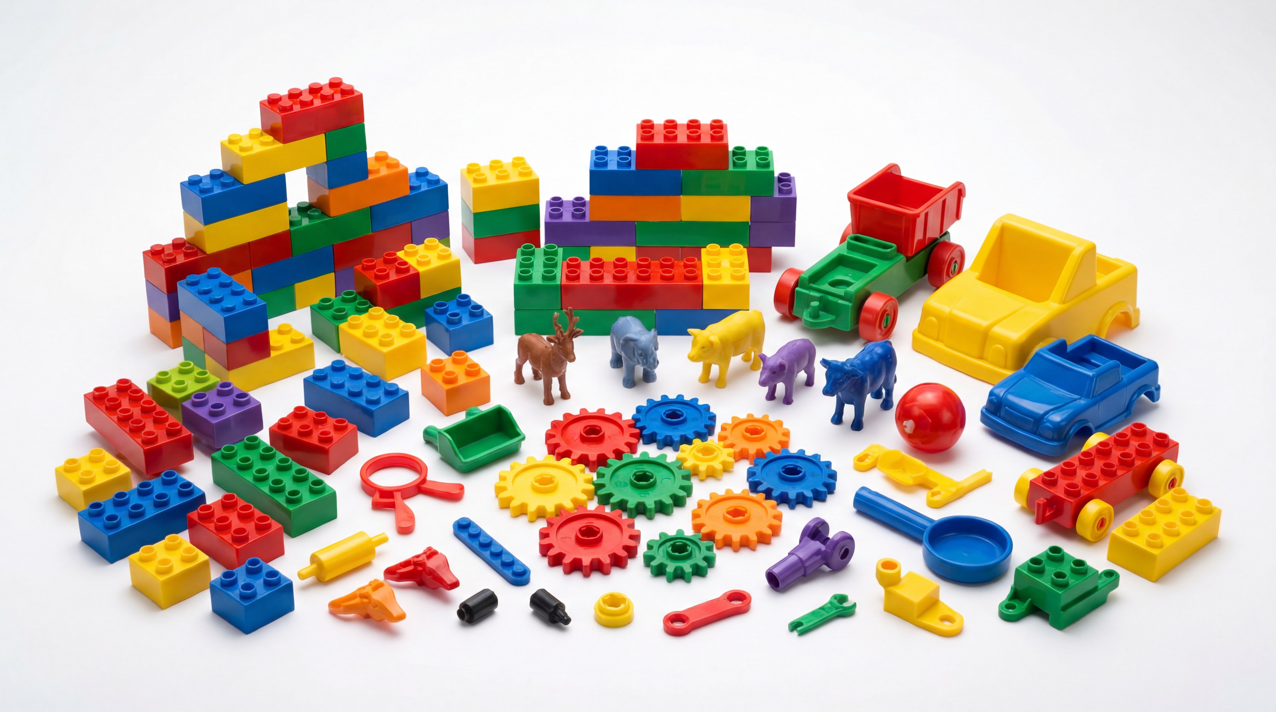 Colorful Plastic Injection Molded Products