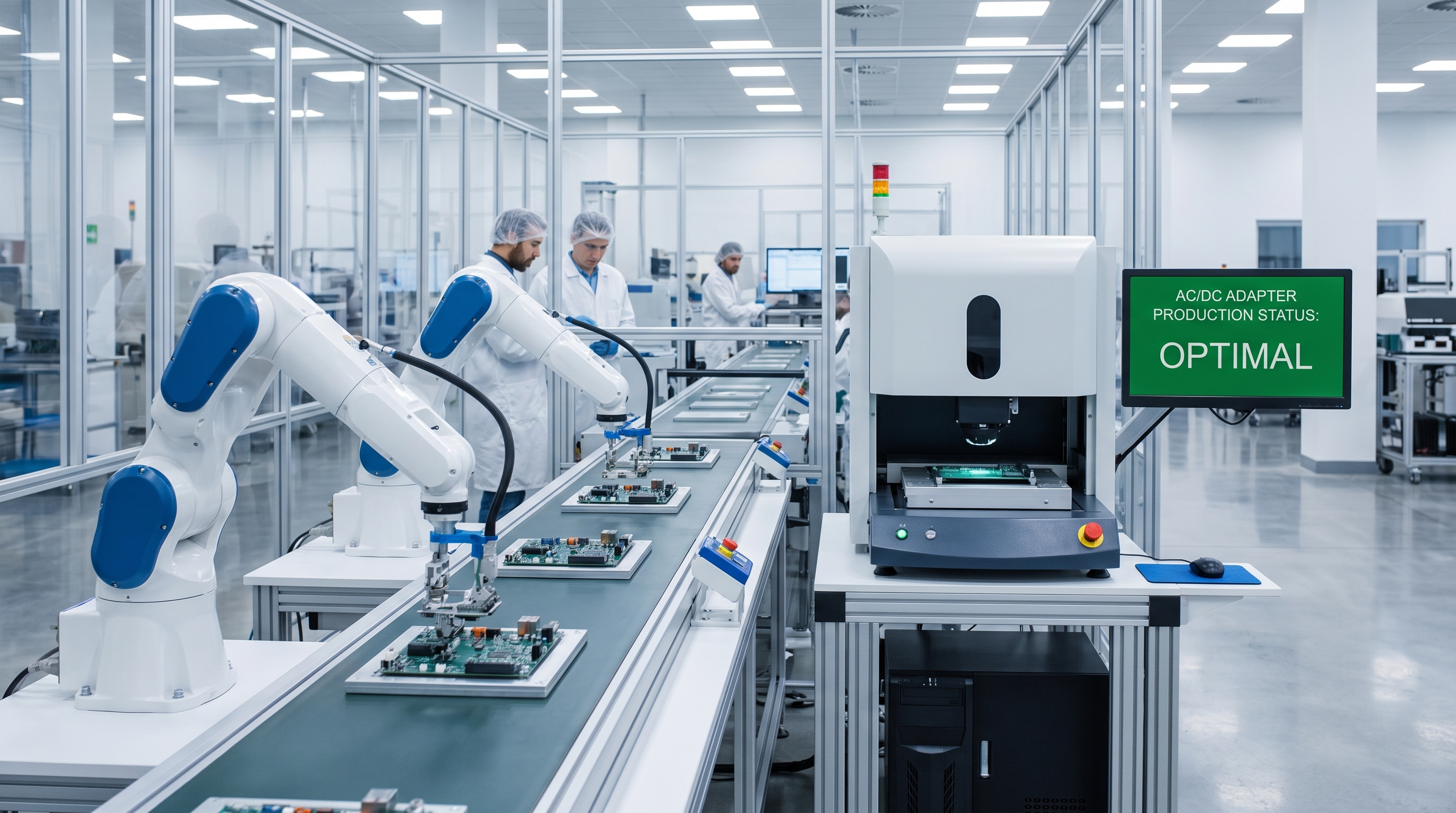 Industrial Manufacturing Facility Scene