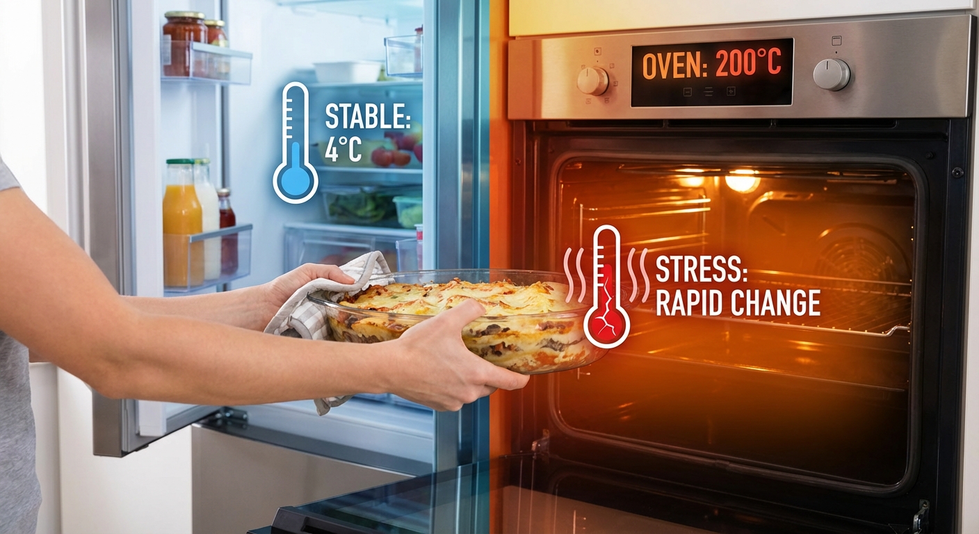 Glass Casserole Thermal Transition…