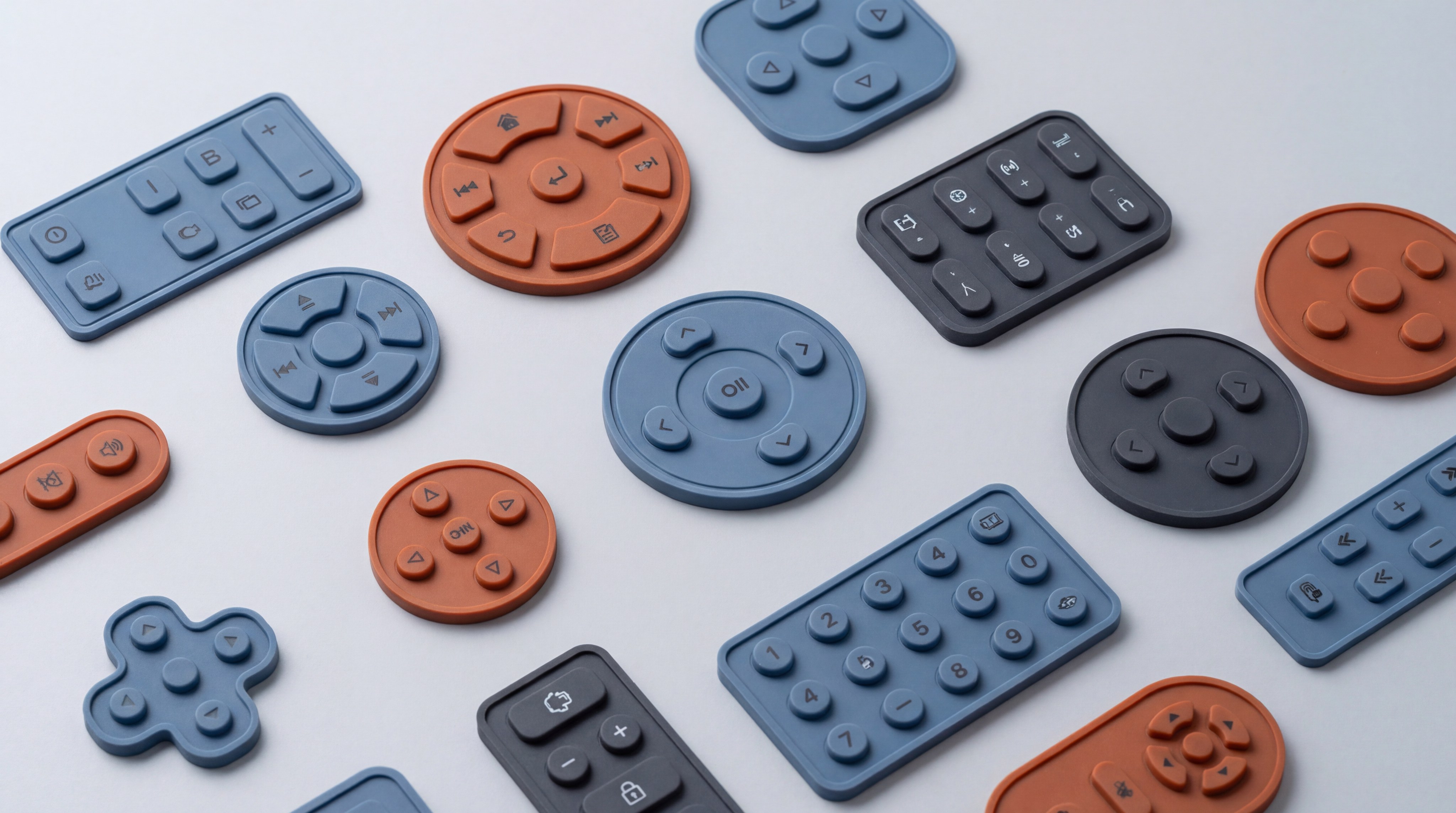 silicone rubber keypads product shot