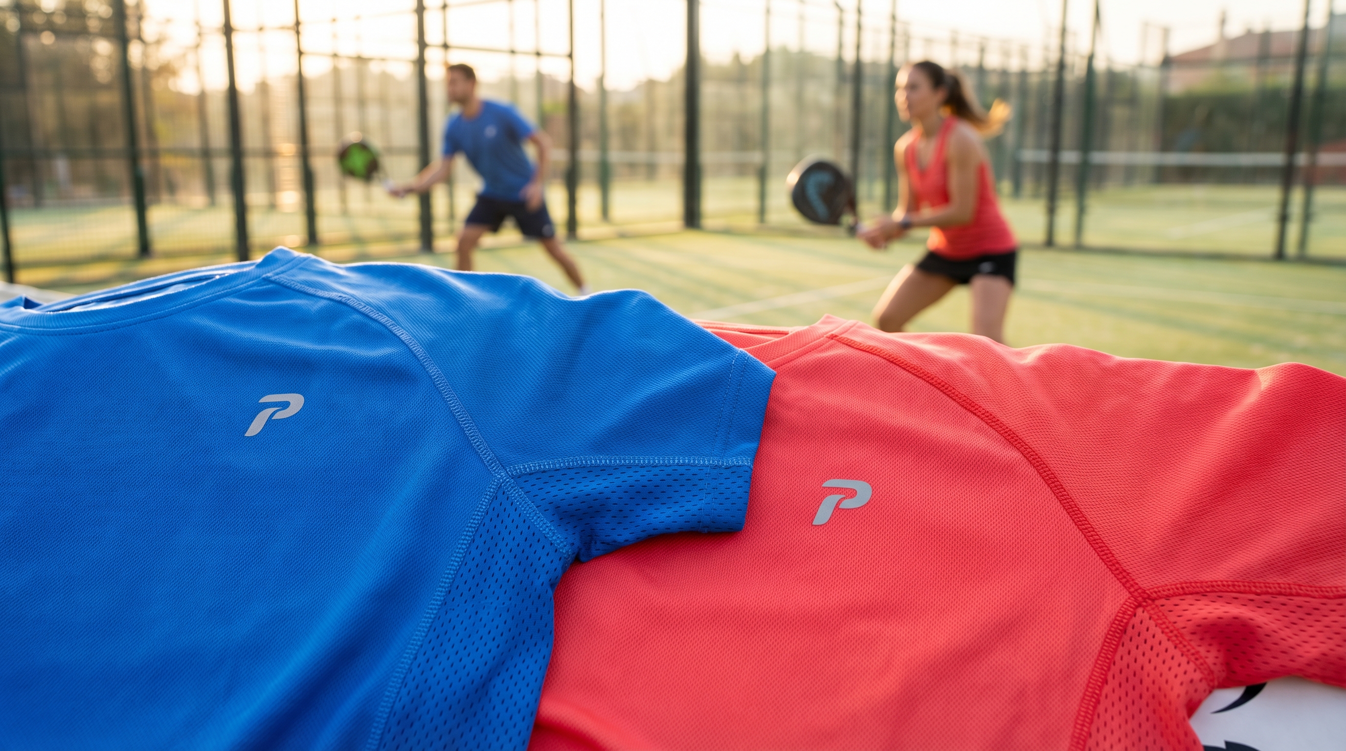 padel tennis apparel product showcase