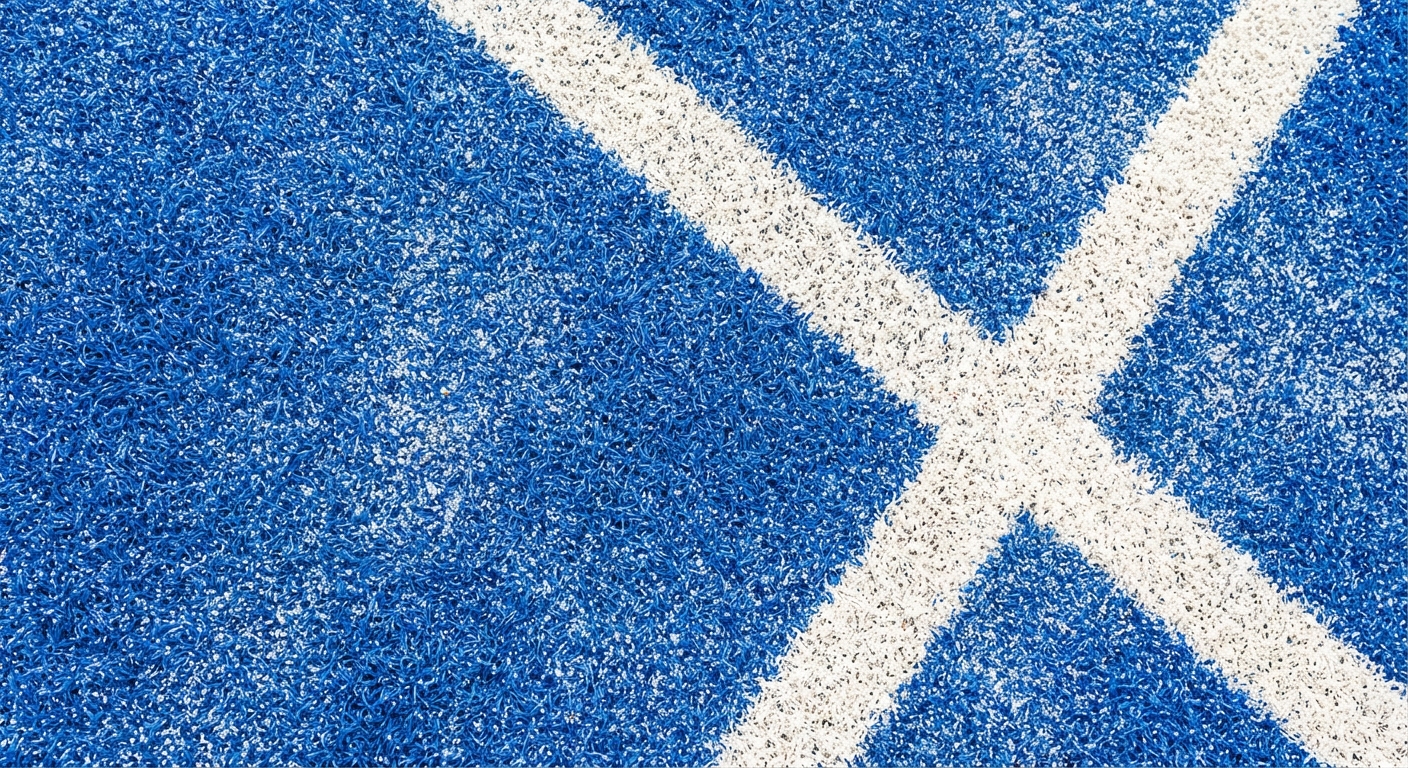 padel court turf detail