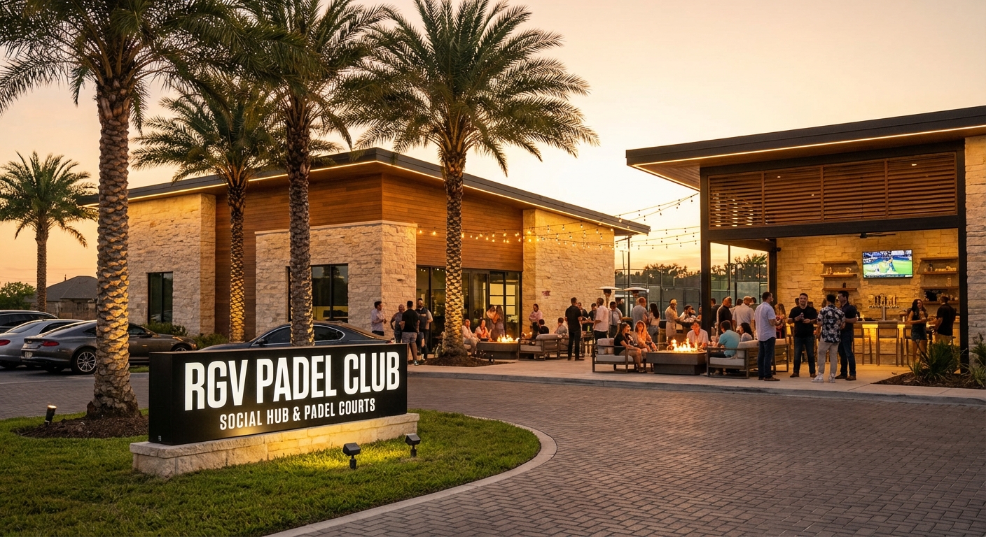 rgv padel club sunset entrance