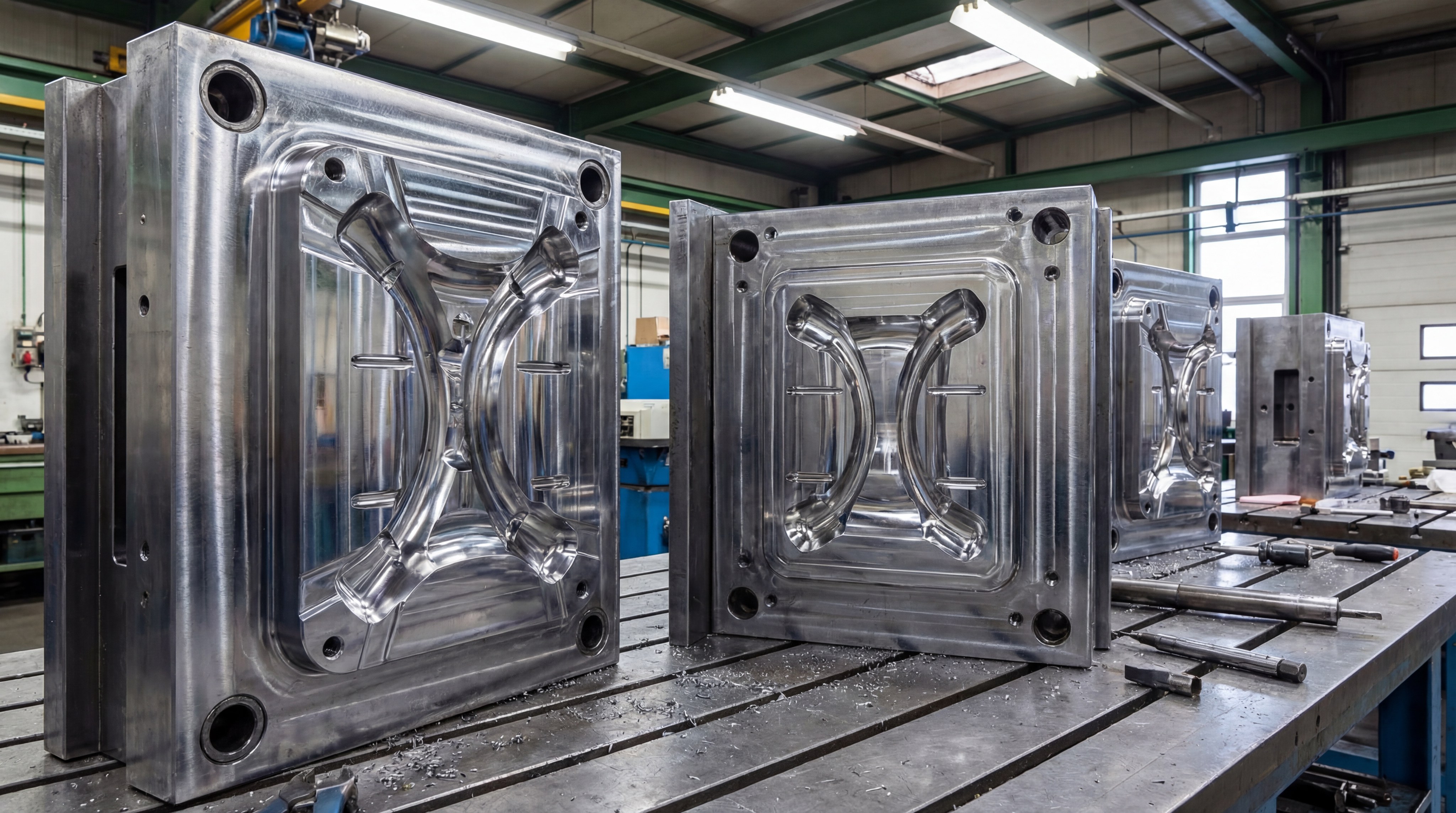 steel molds silicone compression