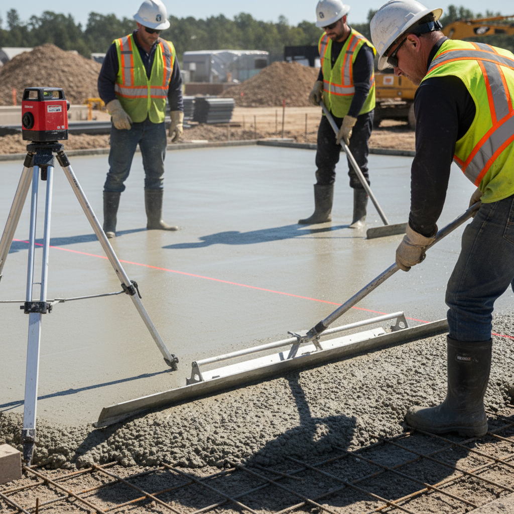 concrete foundation construction