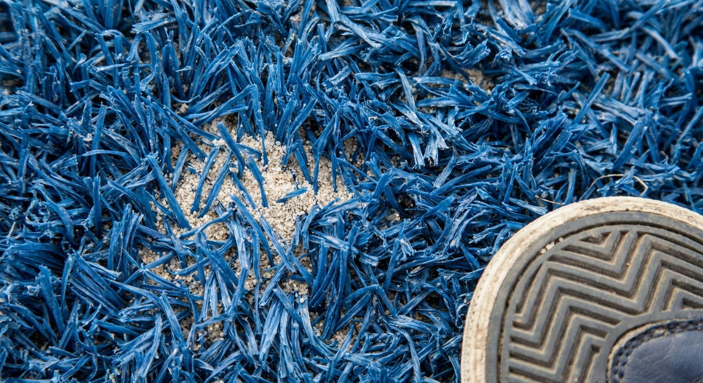 synthetic grass close up