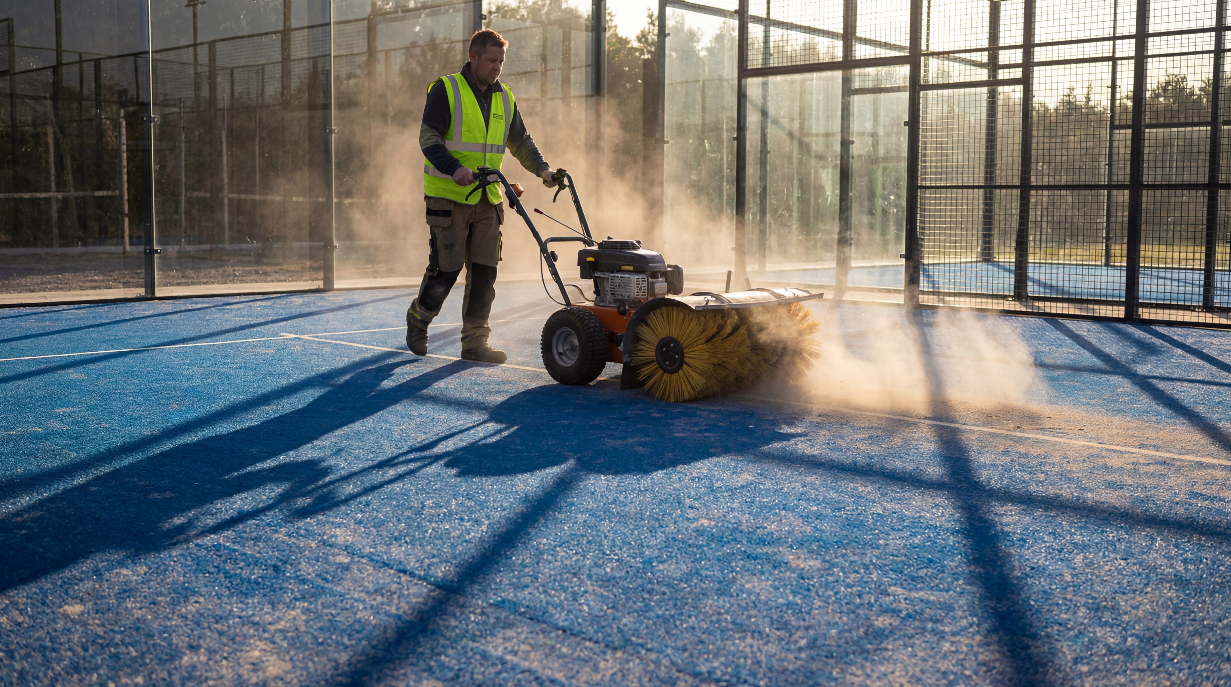 padel court maintenance